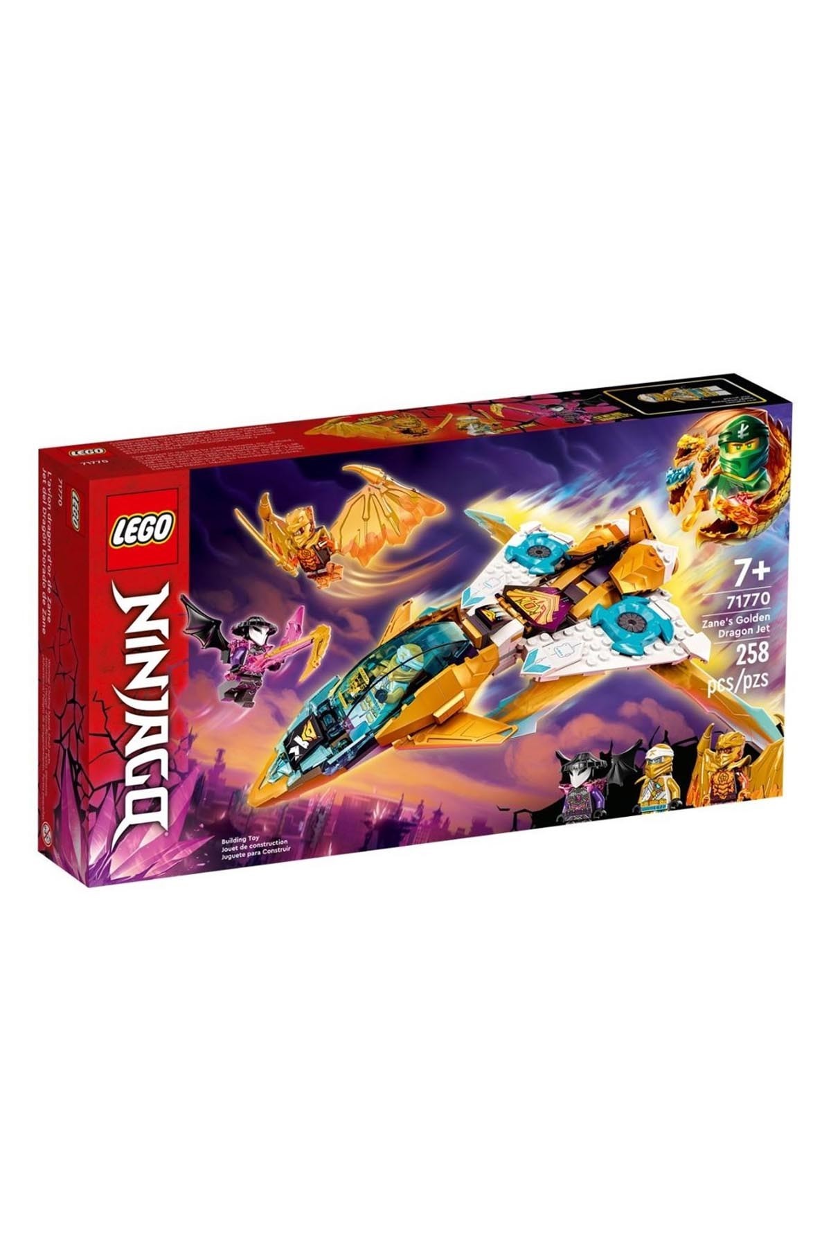 Lego Ninjago Zane'in Altın Ejderha Jeti 71770