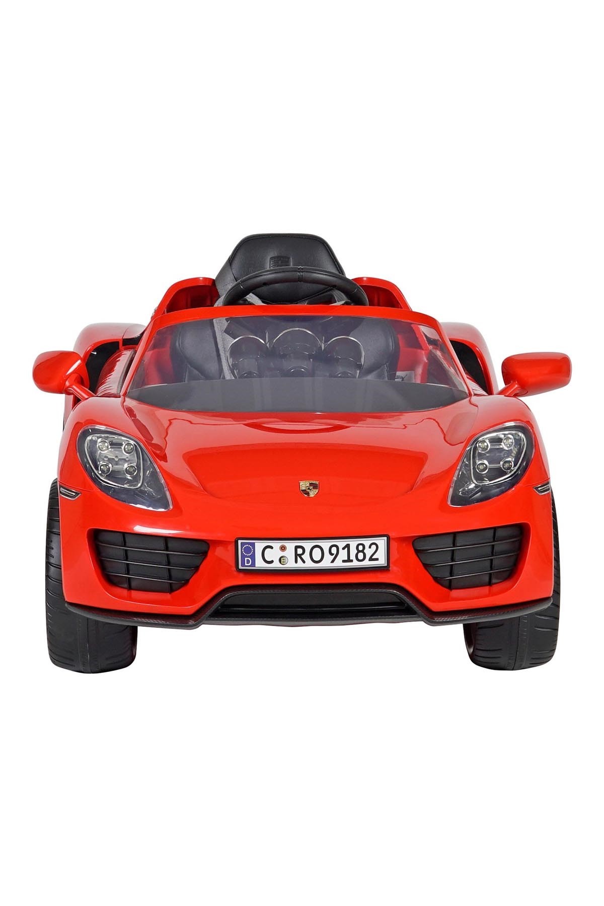 Rollplay W418QHG4 Porsche 918 Spyder 12V Uzaktan Kumandalı Akülü Araba Kırmızı