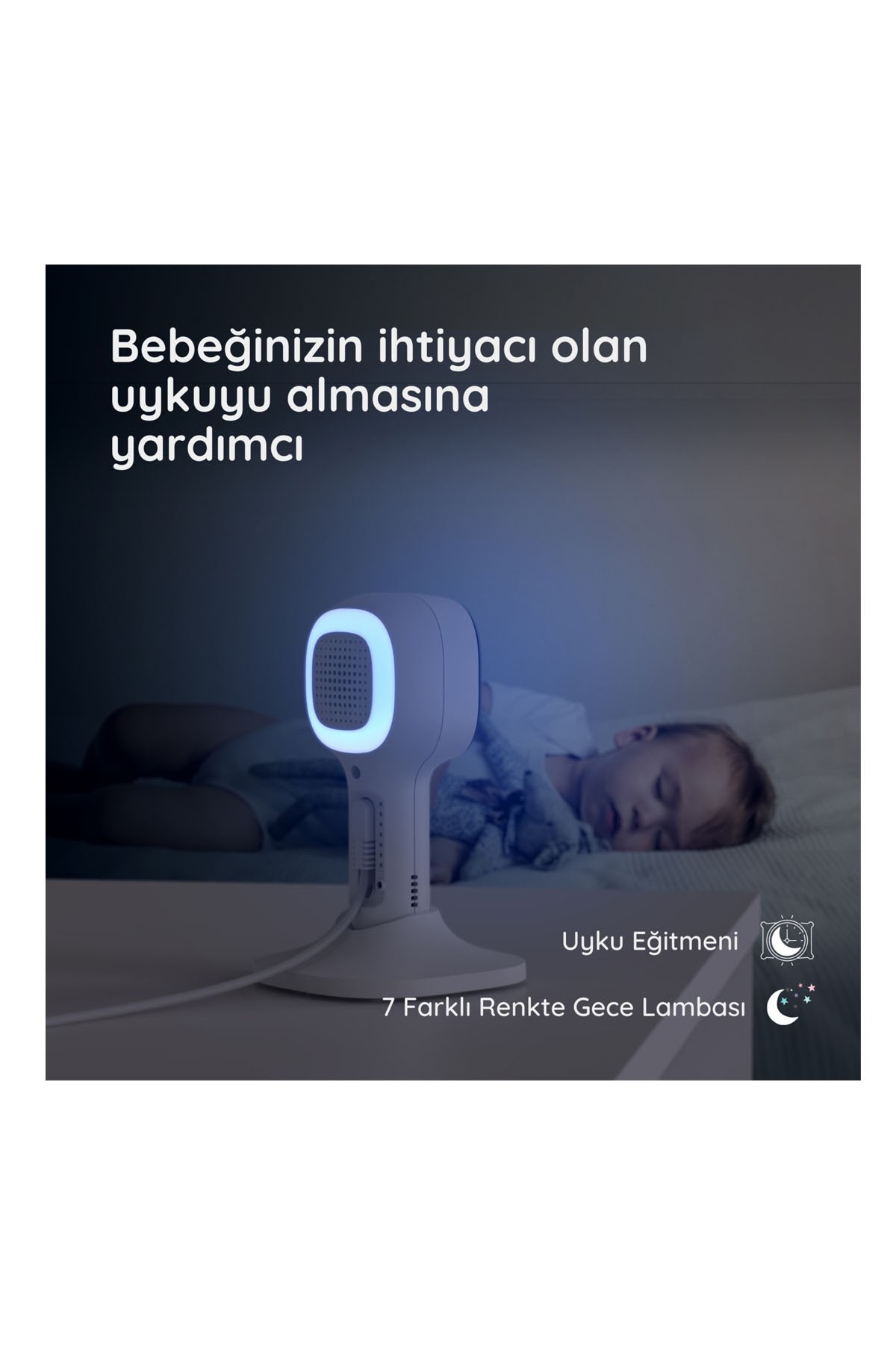 Hubble Nursery Pal Cloud Wifi-Connect 5’’ Dijital Ekranlı Bebek Kamerası