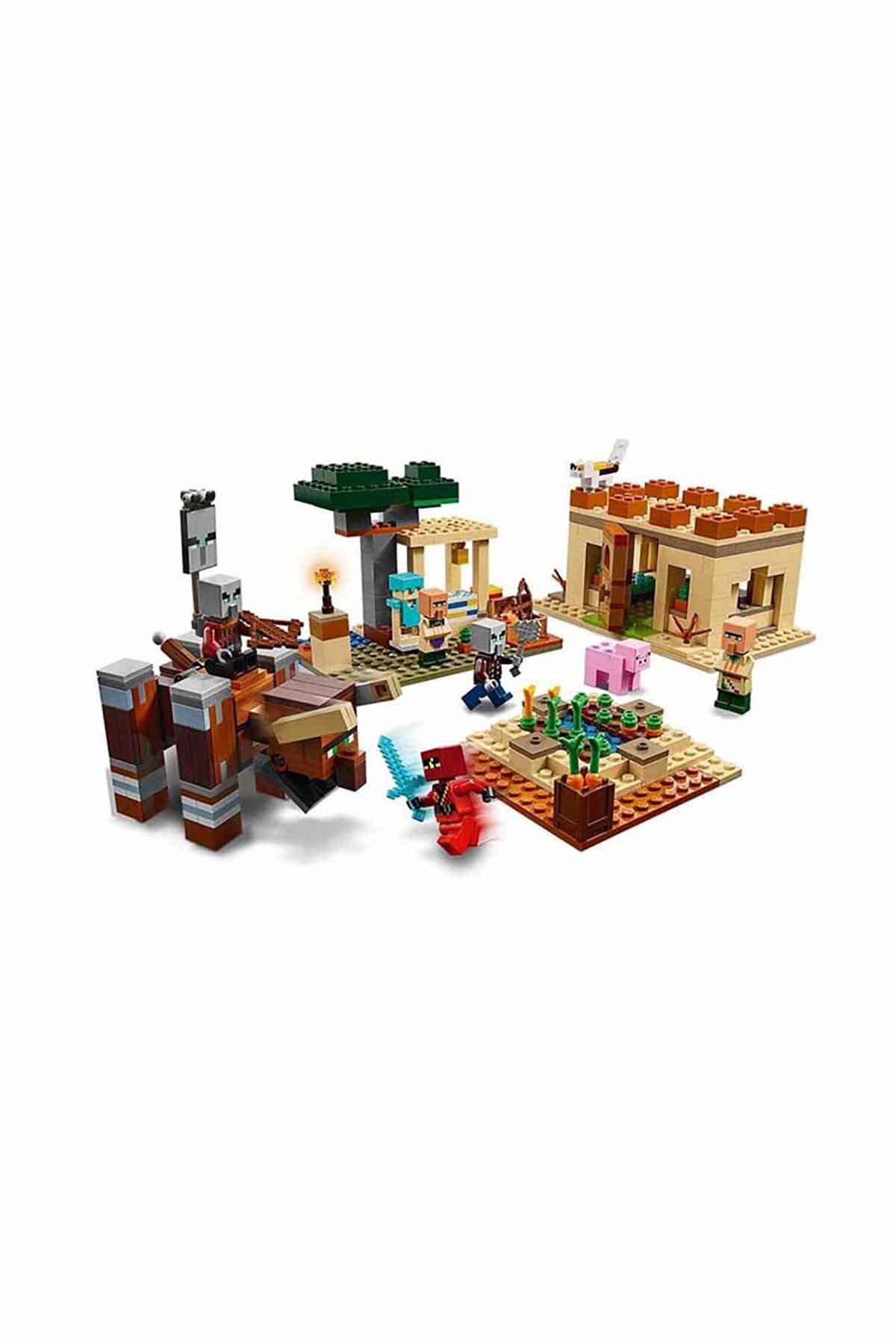 Lego Minecraft Illager Saldırısı 21160