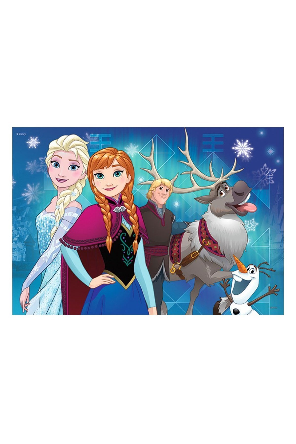 Ravensburger 2x24 Parçalı Puzzle Walt Disney Frozen Kuzey Işıkları - 090747