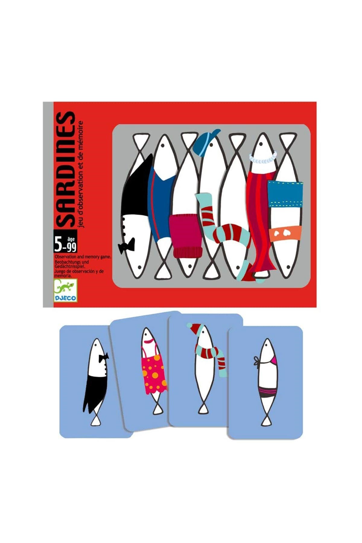Djeco Kart Oyunları / Sardines
