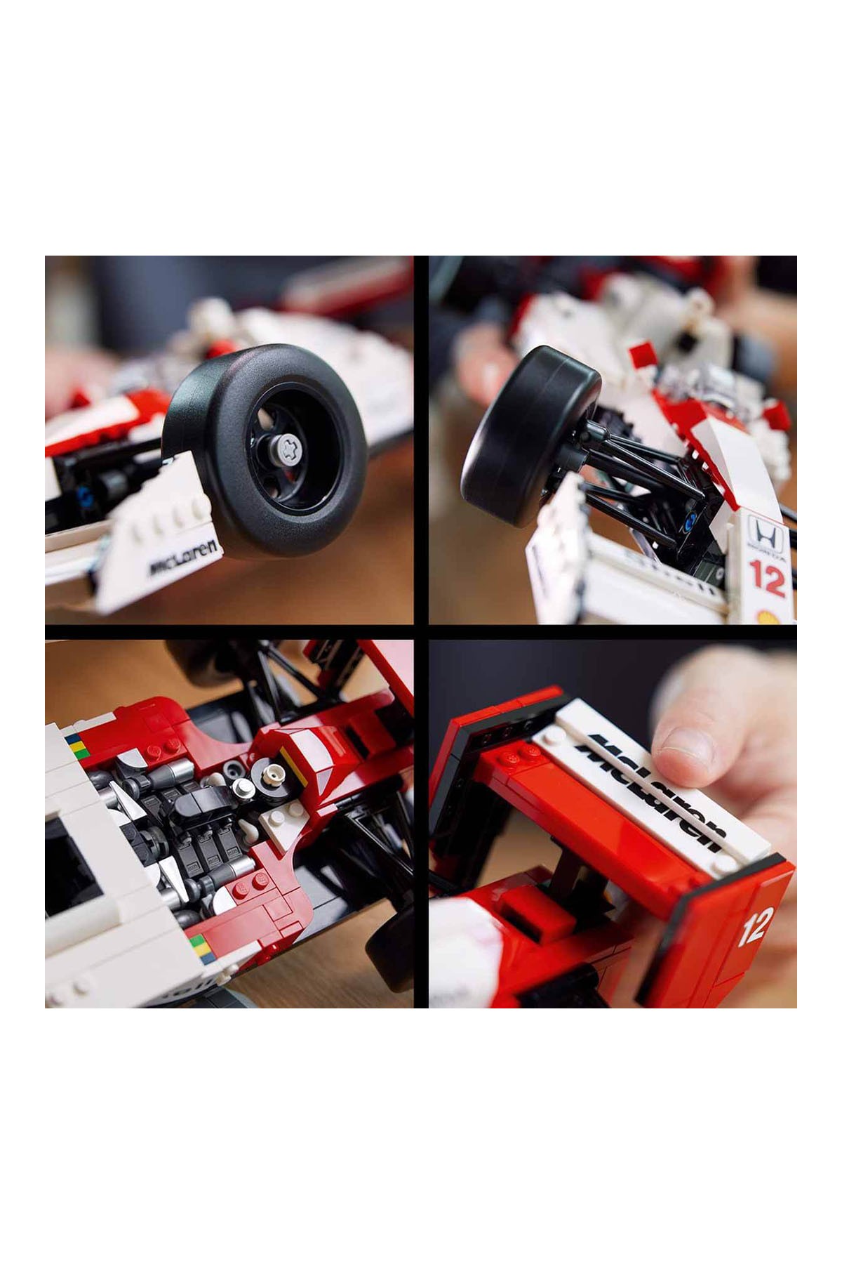 Lego Icons McLaren MP4/4 ve Ayrton Senna Seti 10330