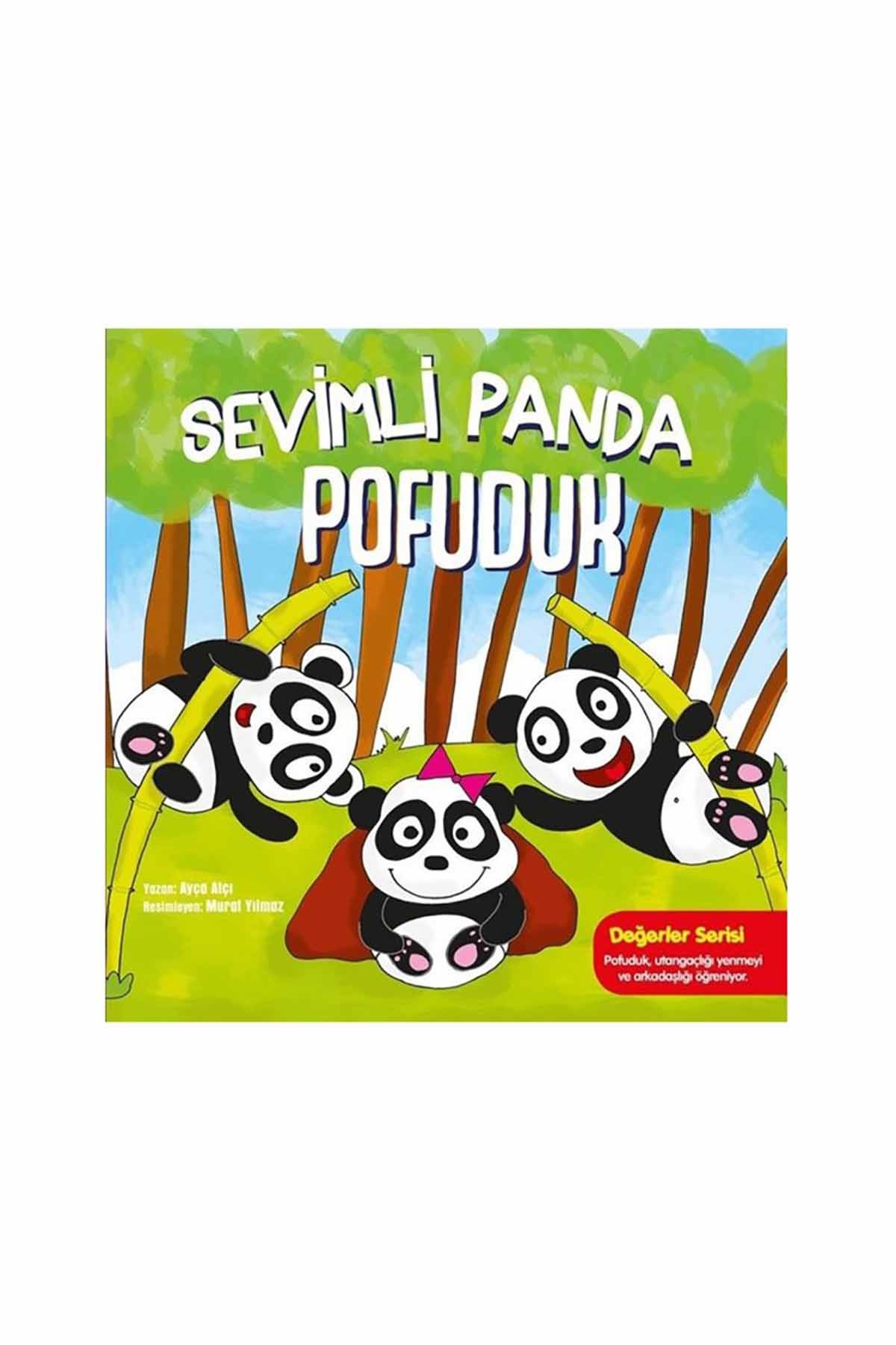 Net Kitap Sevimli Panda Pofuduk / Değerler Serisi