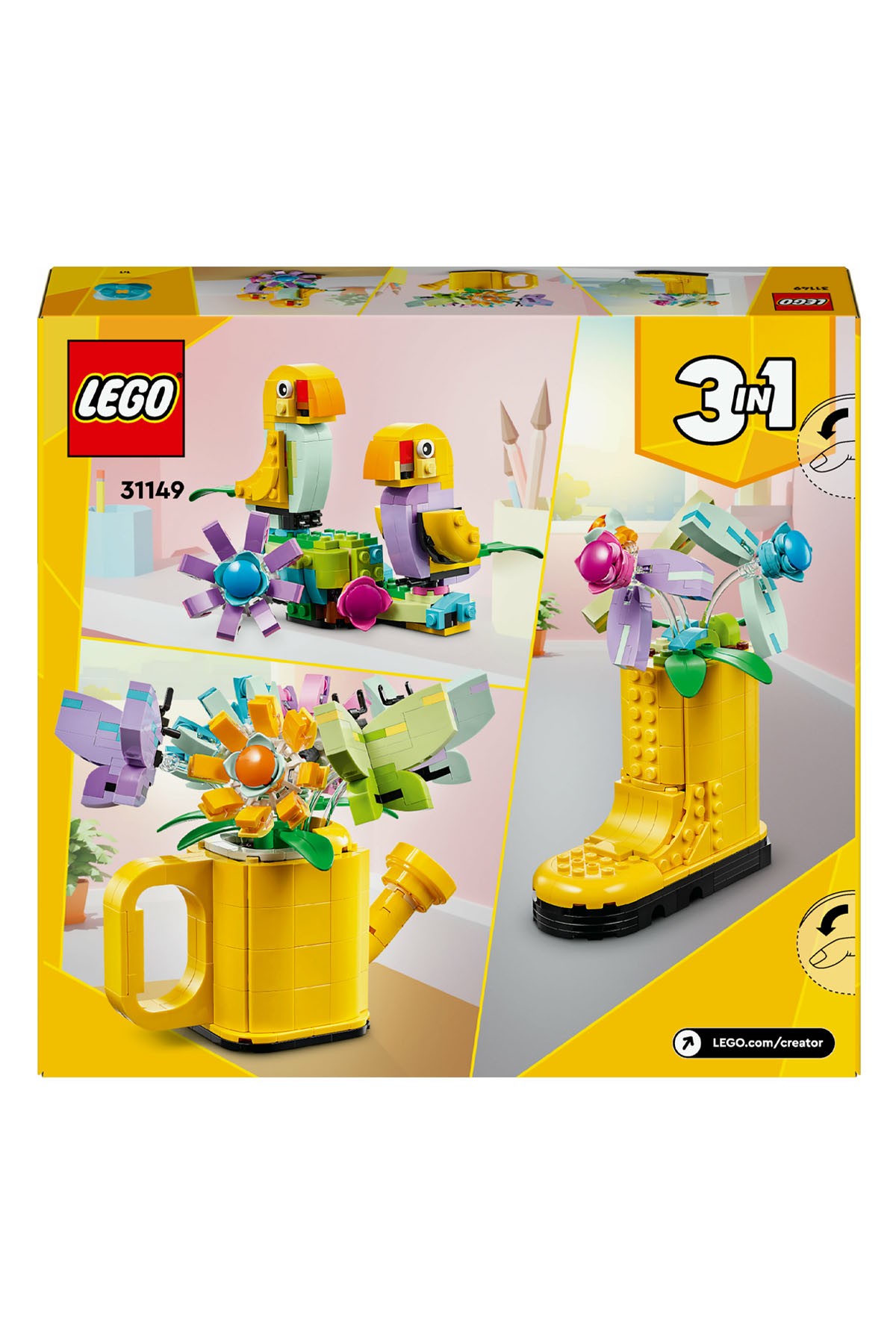 Lego Creator Sulama Kabında Çiçekler 31149