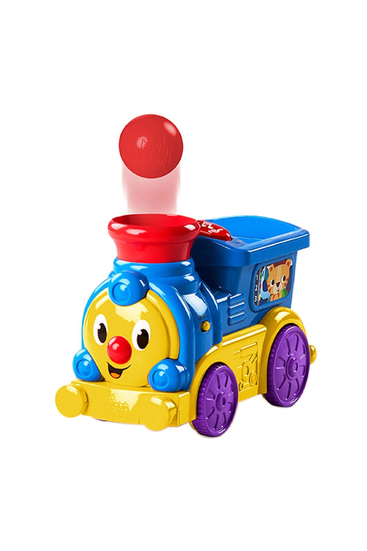 Bright Starts Hab Roll & Pop Train/Top Fırlatan Tren