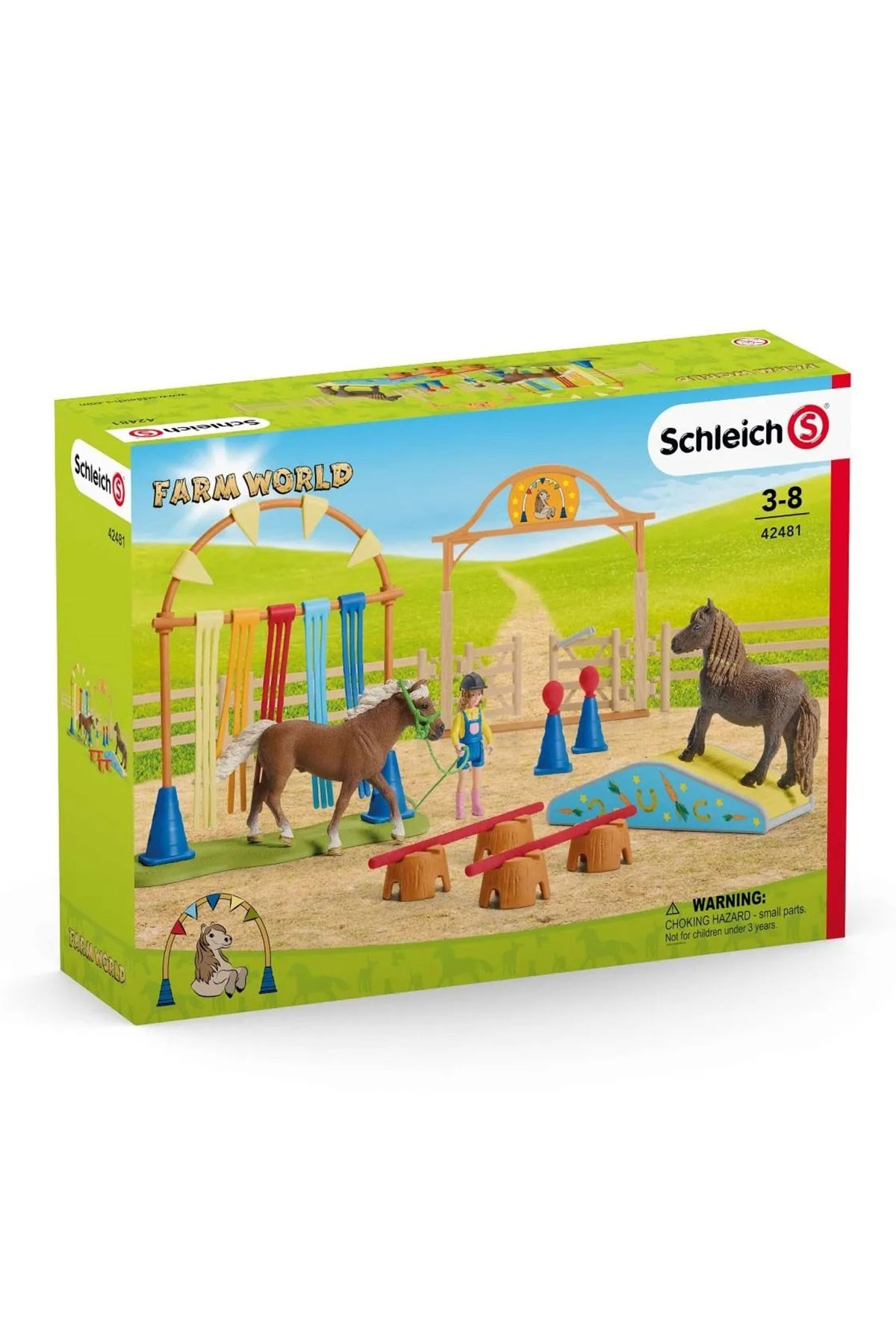 Schleich Pony Çeviklik Eğitimi Oyun Seti