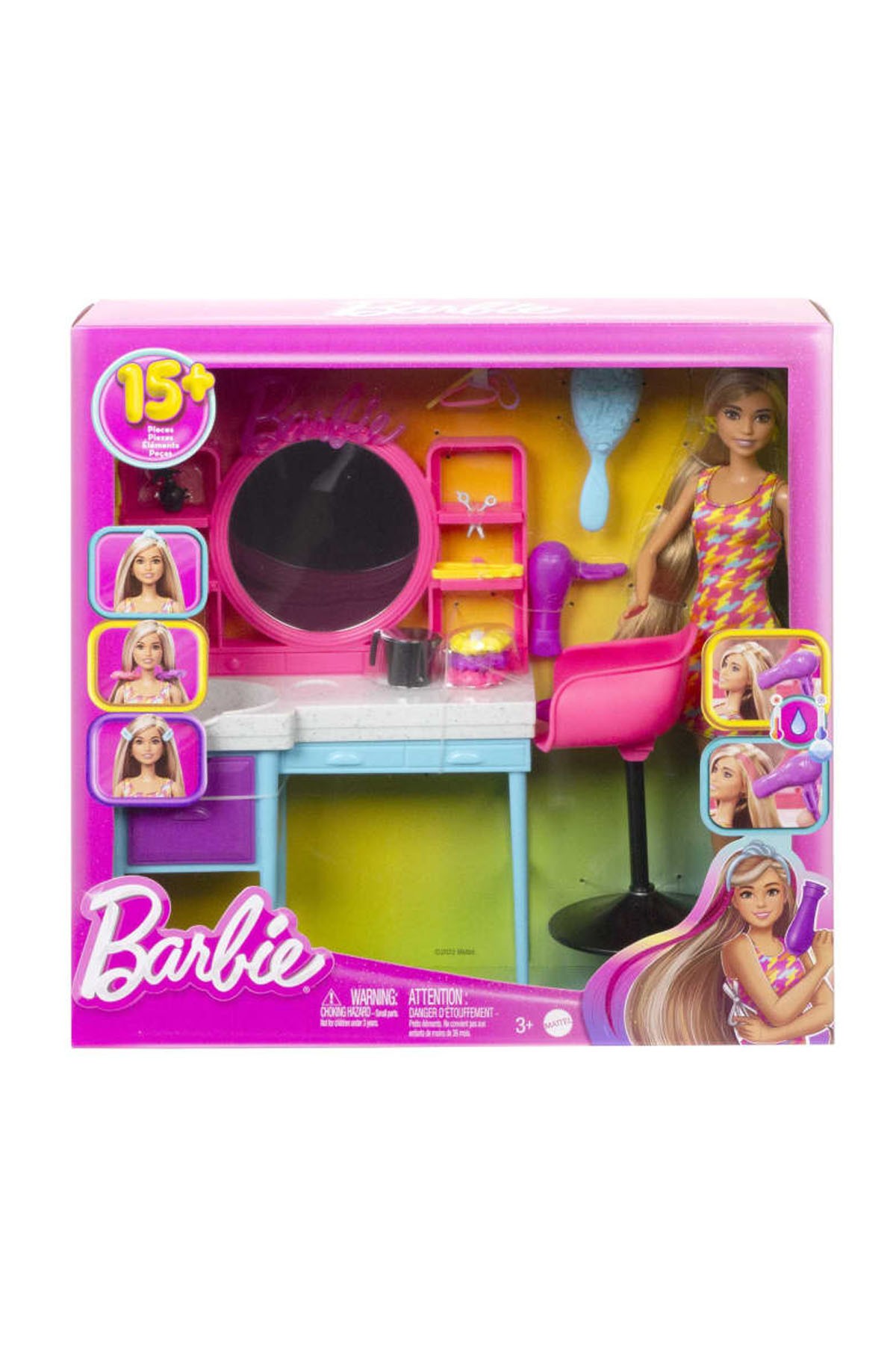 Barbie Muhteşem Kuaför Oyun Seti HKV00