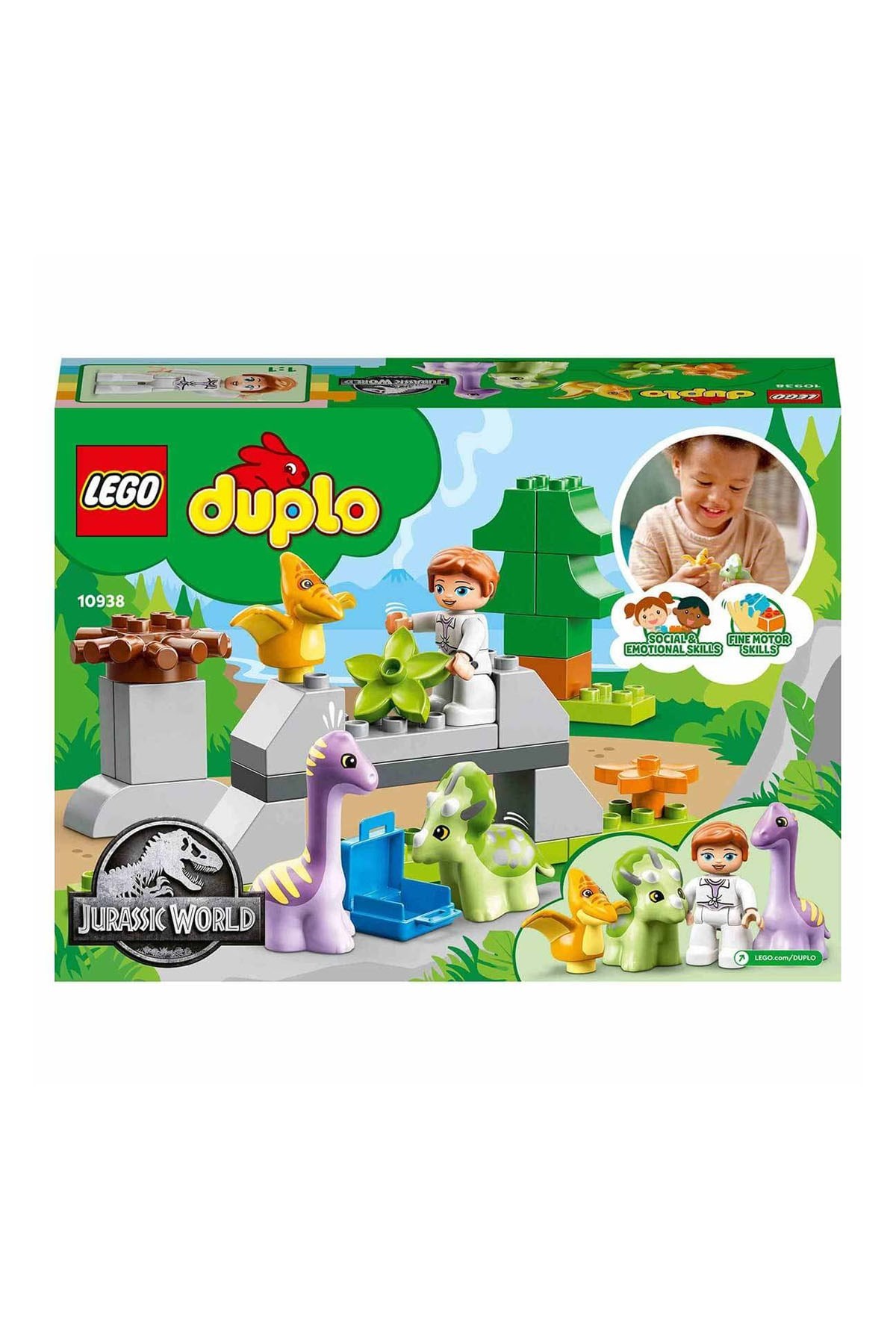 Lego Duplo Jurassic World Dinozor Yuvası 10938