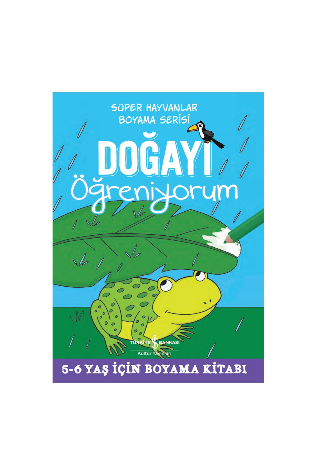 Türkiye İş Bankası Kültür Yayınları Doğayı Öğreniyorum – Süper Hayvanlar Boyama Serisi