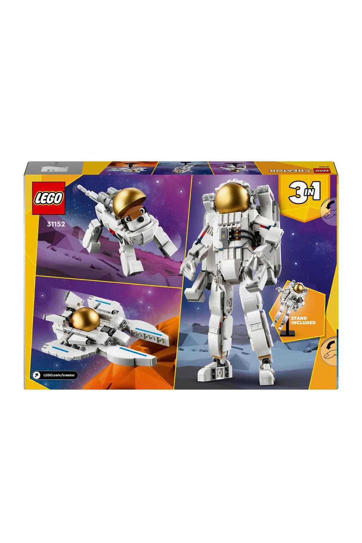 Lego Creator Uzay Astronotu 31152