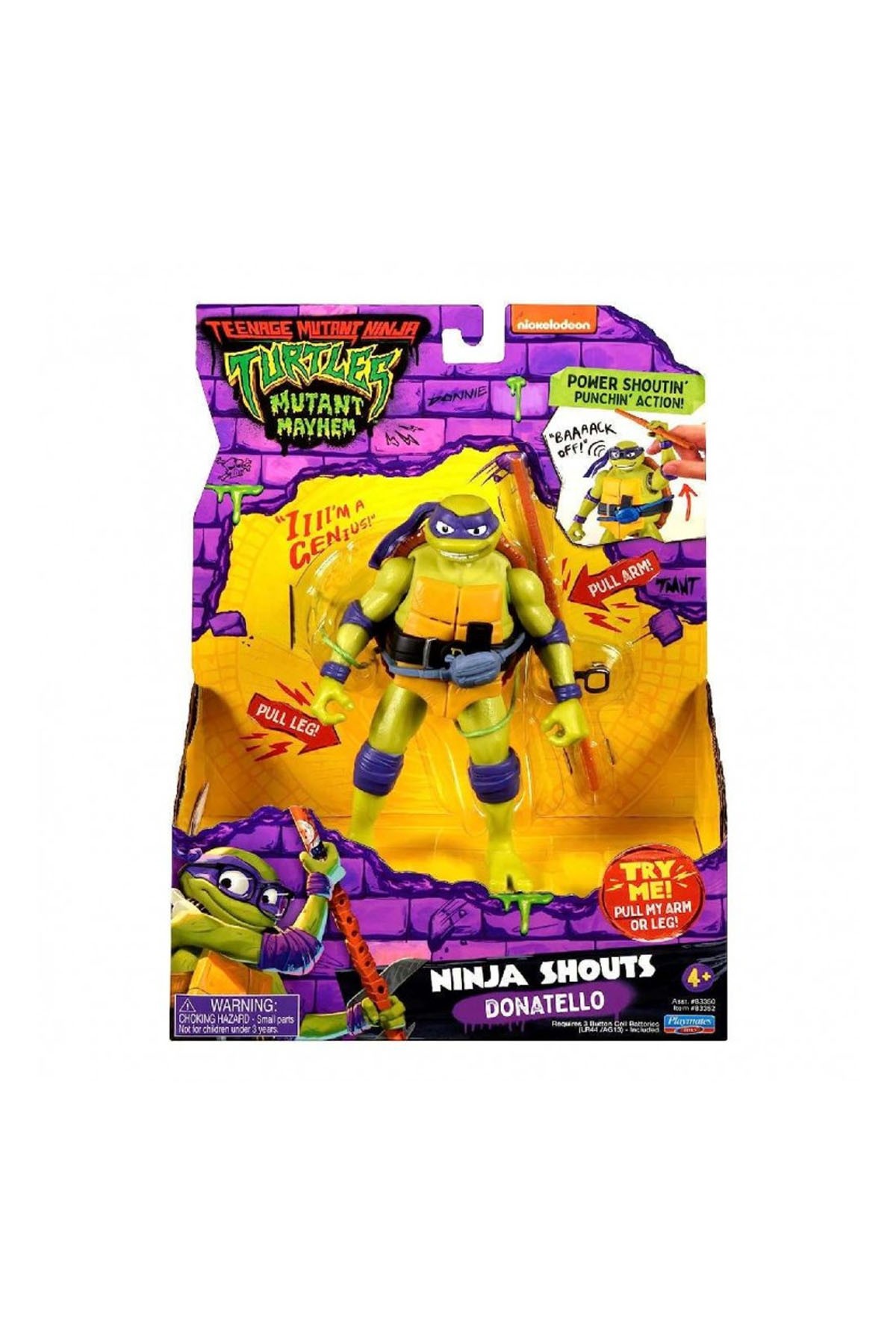 Ninja Turtles TMNT Delüks Aksiyon Figürler 83350