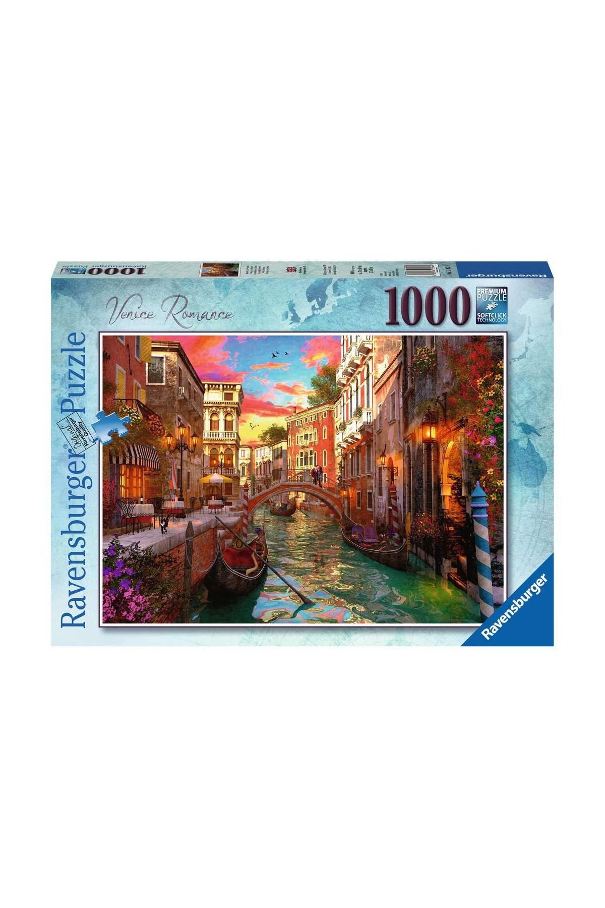 Ravensburger 1000 Parçalı Puzzle Venice Ramance-152629