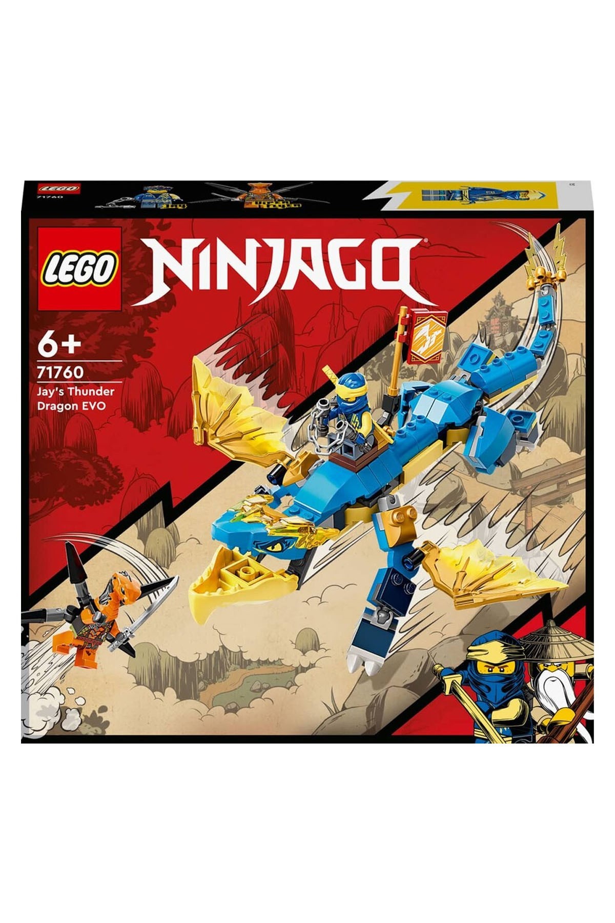 Lego Ninjago Jay'in Gök Gürültüsü Ejderhası Evo 71760