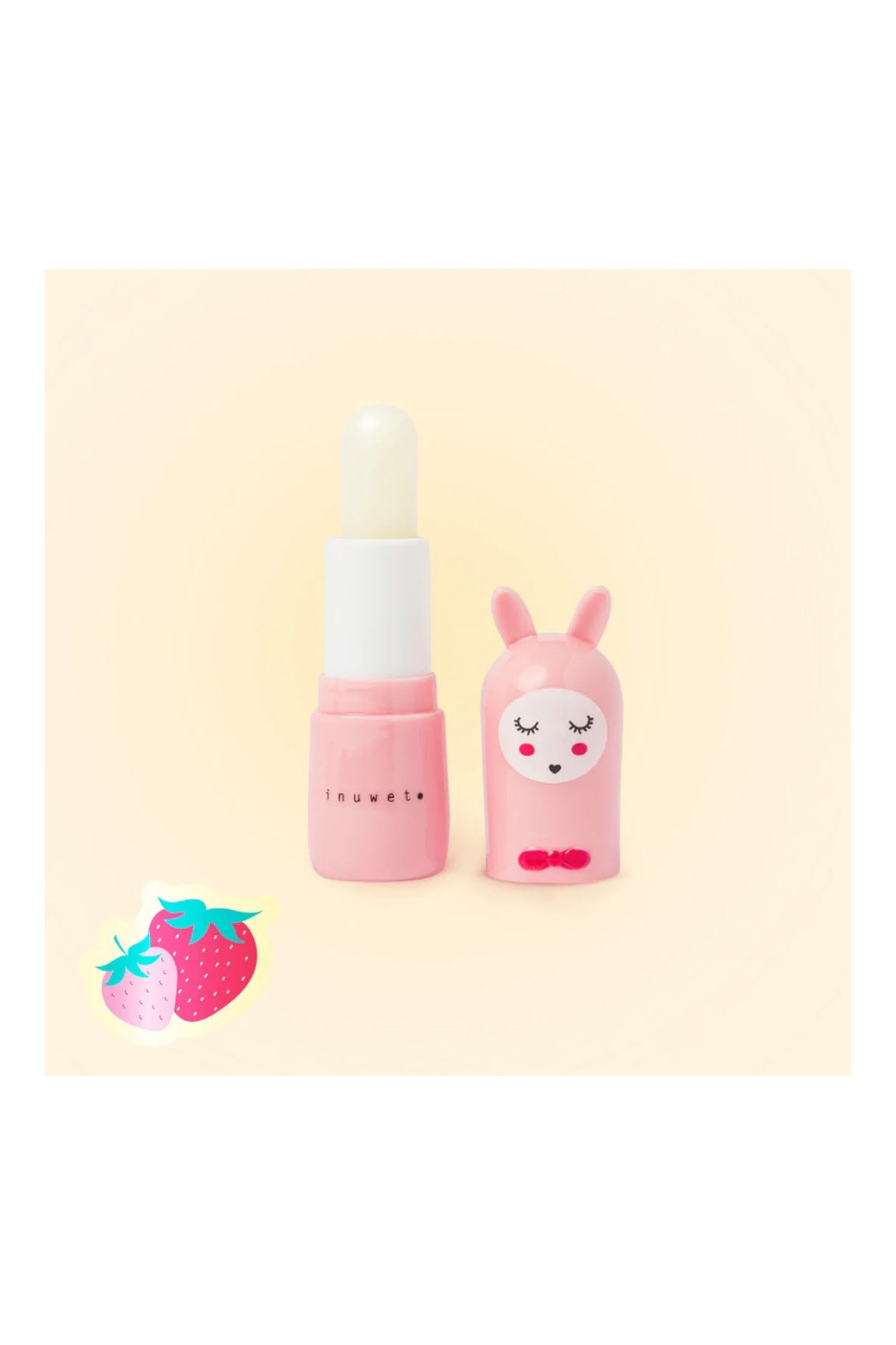 INUWET Bunny Lip Balm - Strawberry