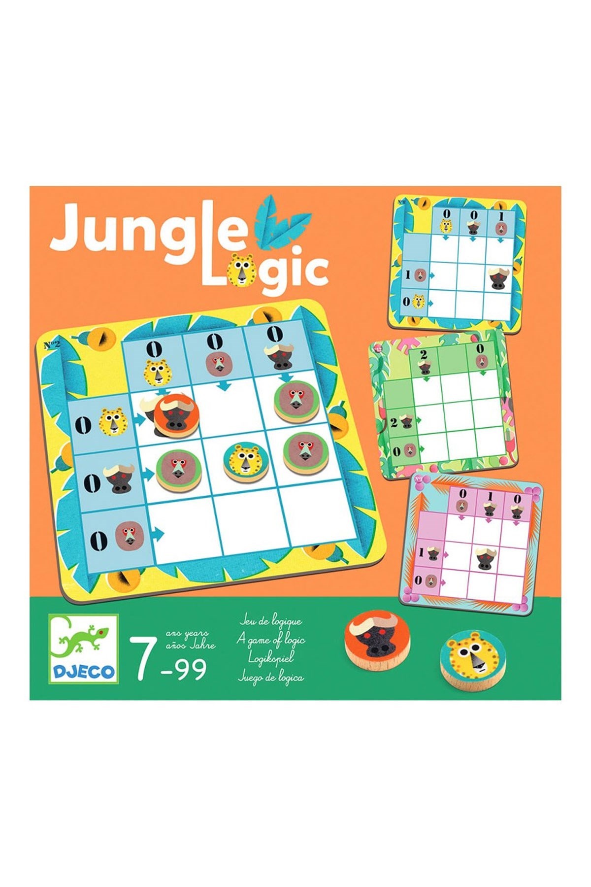 Djeco Kutu Oyunları / Jungle Logic