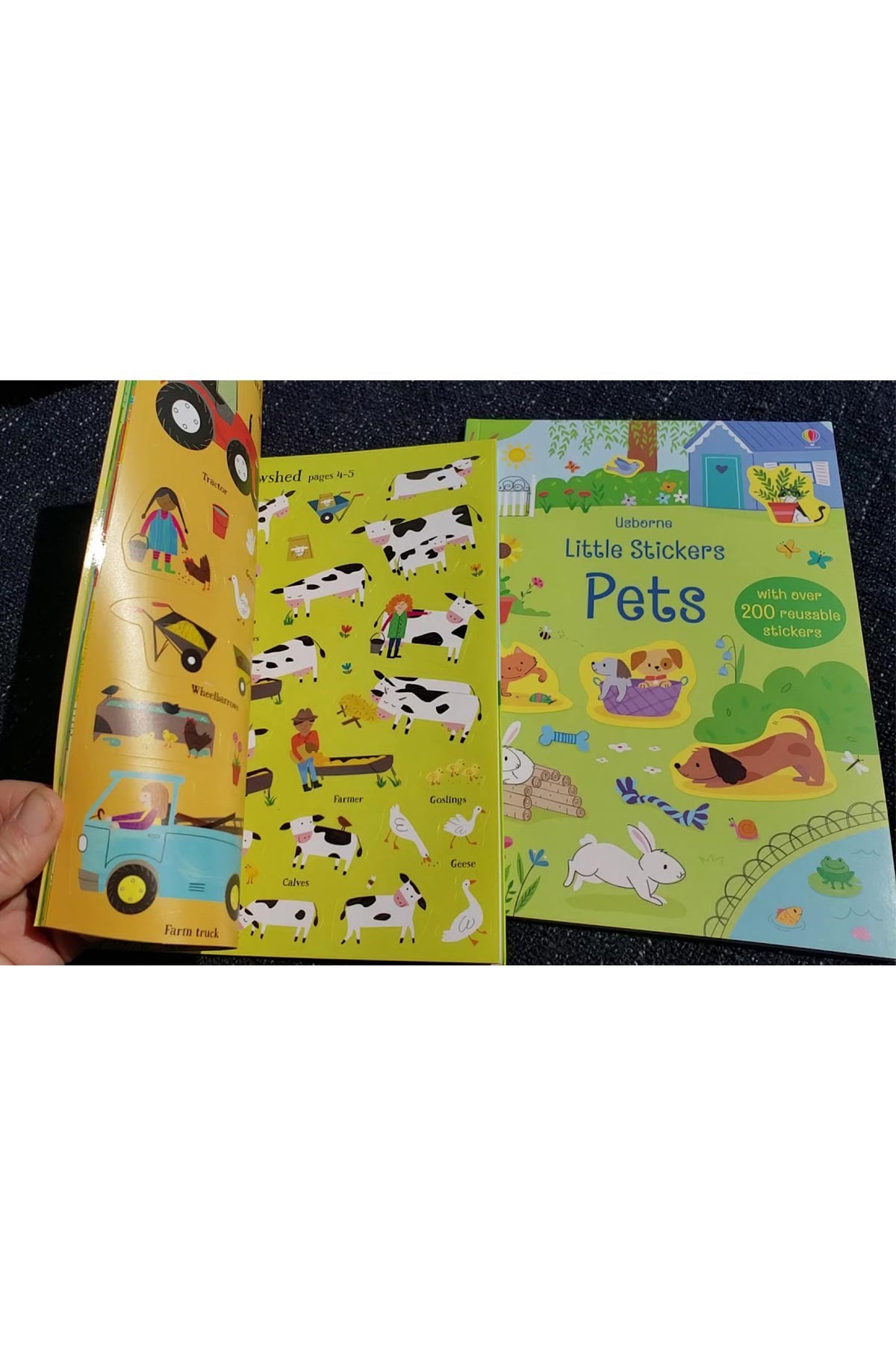The Usborne Little First Stickers Pets