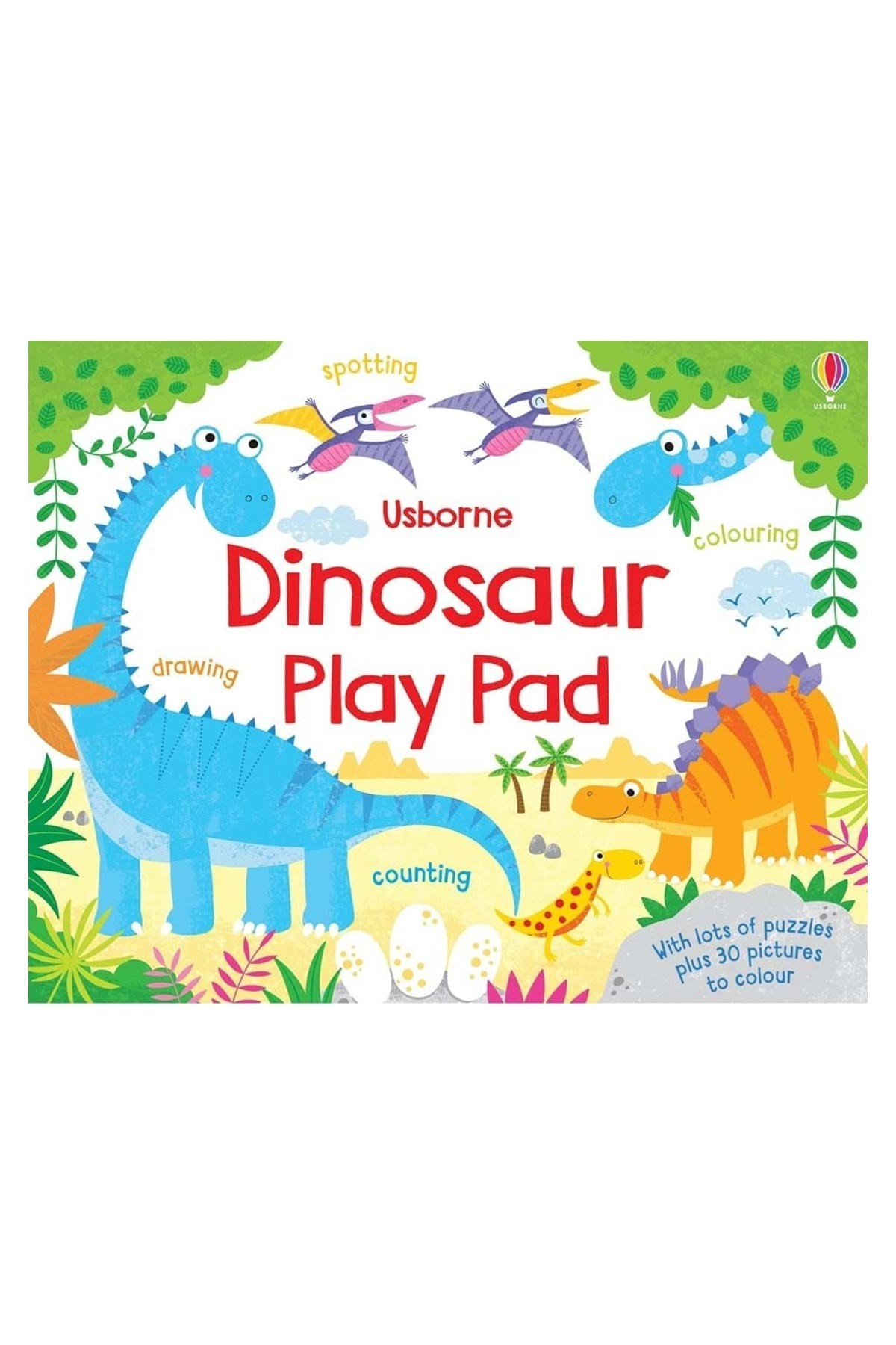 The Usborne Dinosaur Play Pad