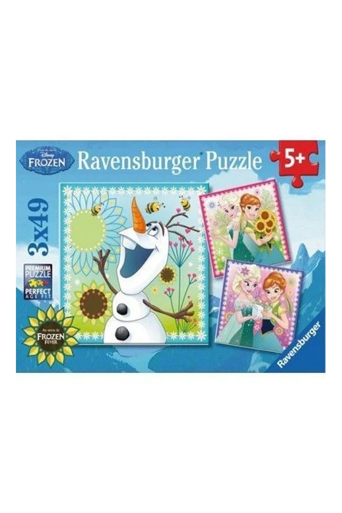 Ravensburger 3x49 Parçalı WD Puzzle Frozen