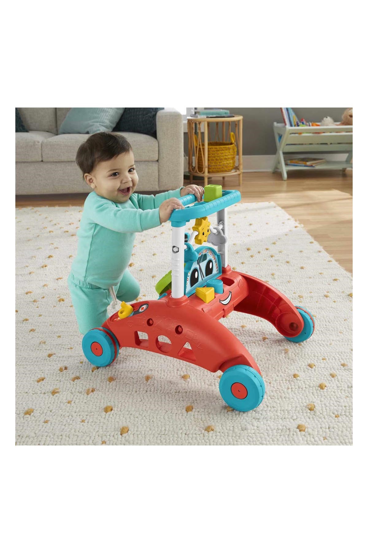 Fisher Price İlk Arabam Çift Yönlü Yürüteç