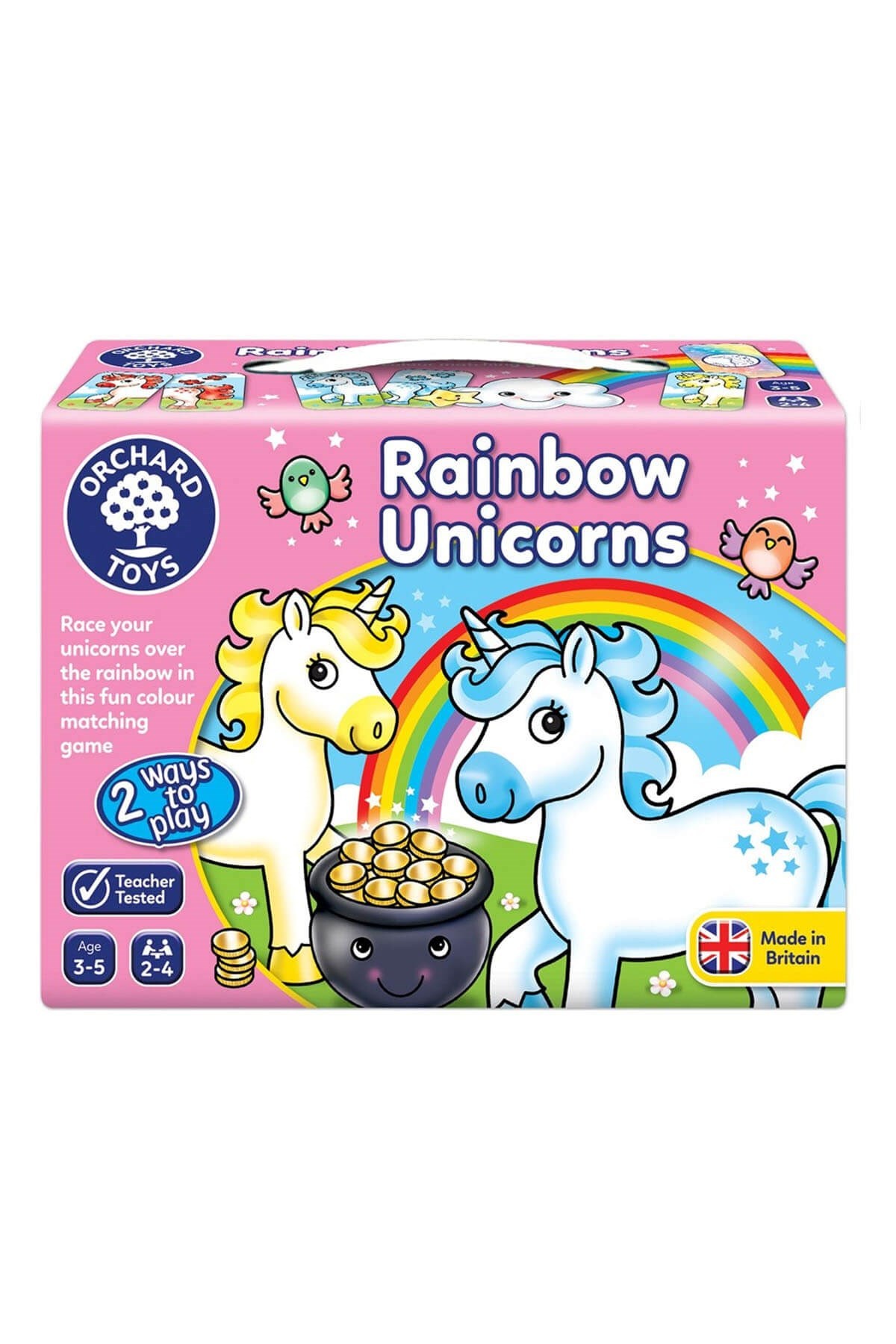 Orchard Toys Rainbow Unicorns Kutu Oyunu 3-5 Yaş