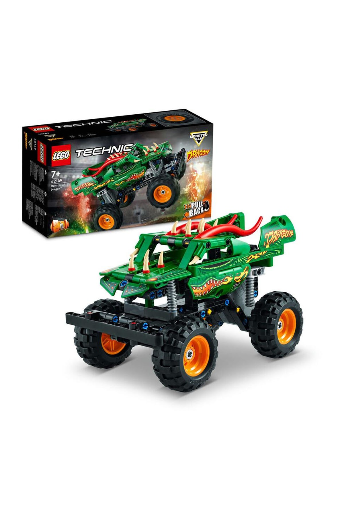 Lego Technic Monster Jam Dragon 42149