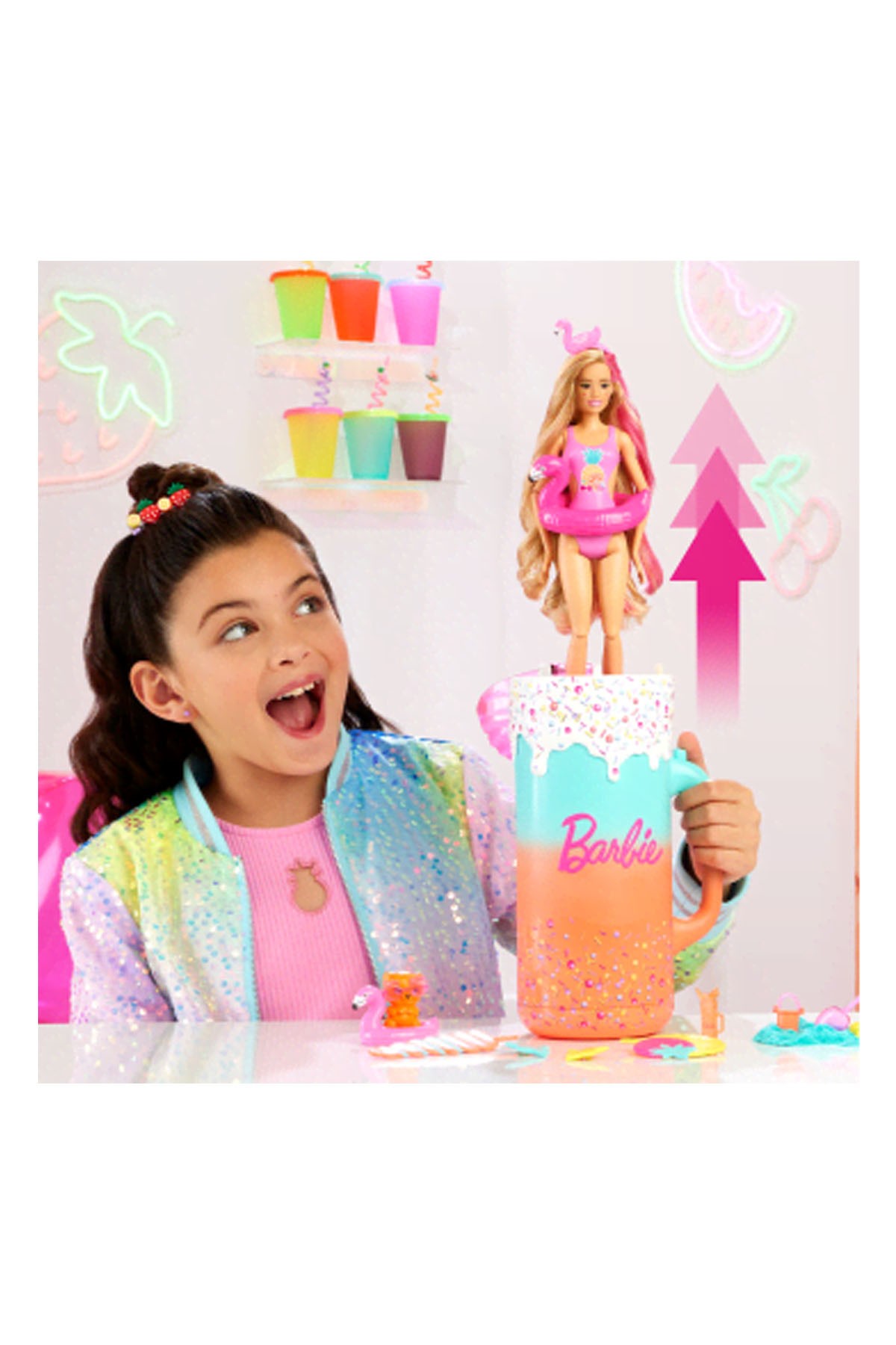 Barbie Pop Reveal Sürprizli Bardak Oyun Seti HRK57