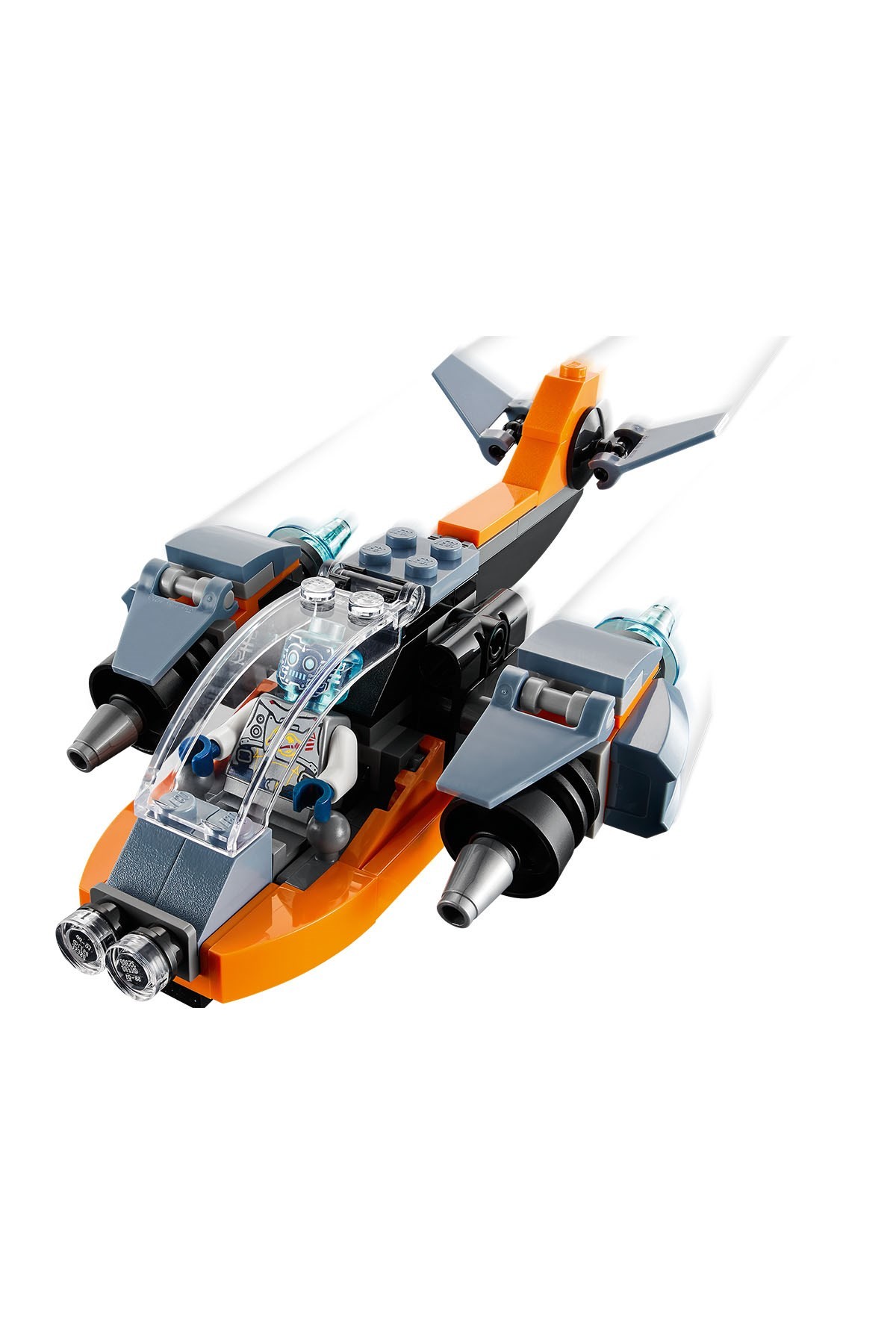 Lego Creator 3'ü 1 Arada Siber İnsansız Hava Aracı 31111