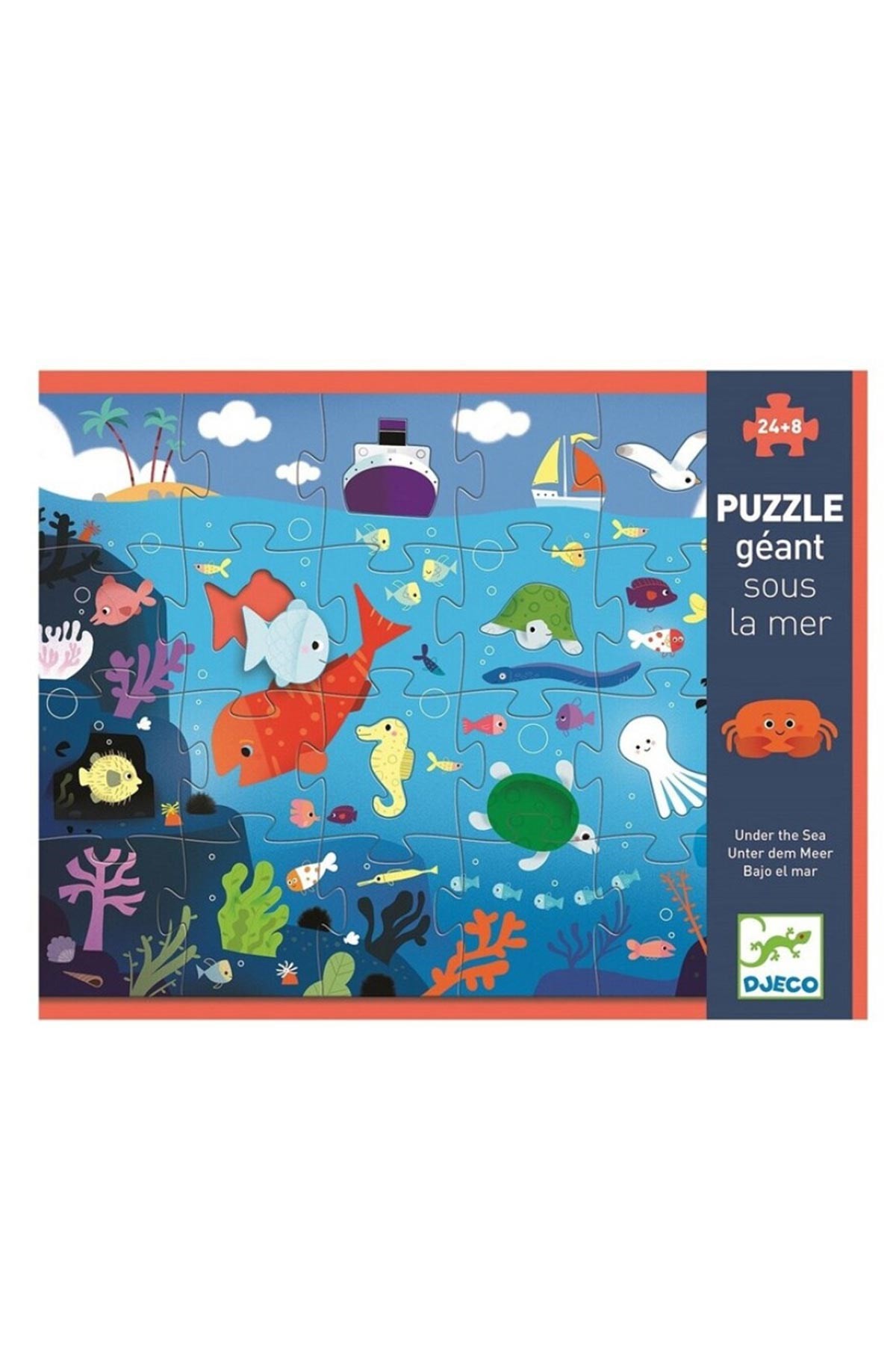Djeco Dev Puzzle 24 Parça/ Deniz Altı