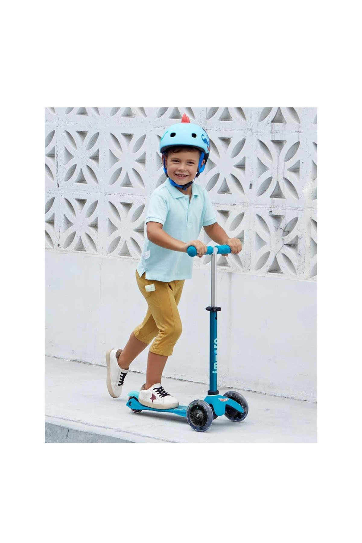 Micro Mini Micro Deluxe 3 Tekerlekli Scooter Aqua