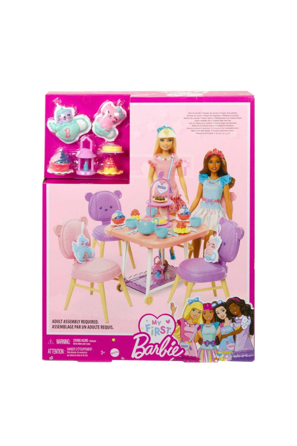 Barbie My First Barbie İlk Barbie Bebeğim Çay Partisi Oyun Seti HMM65