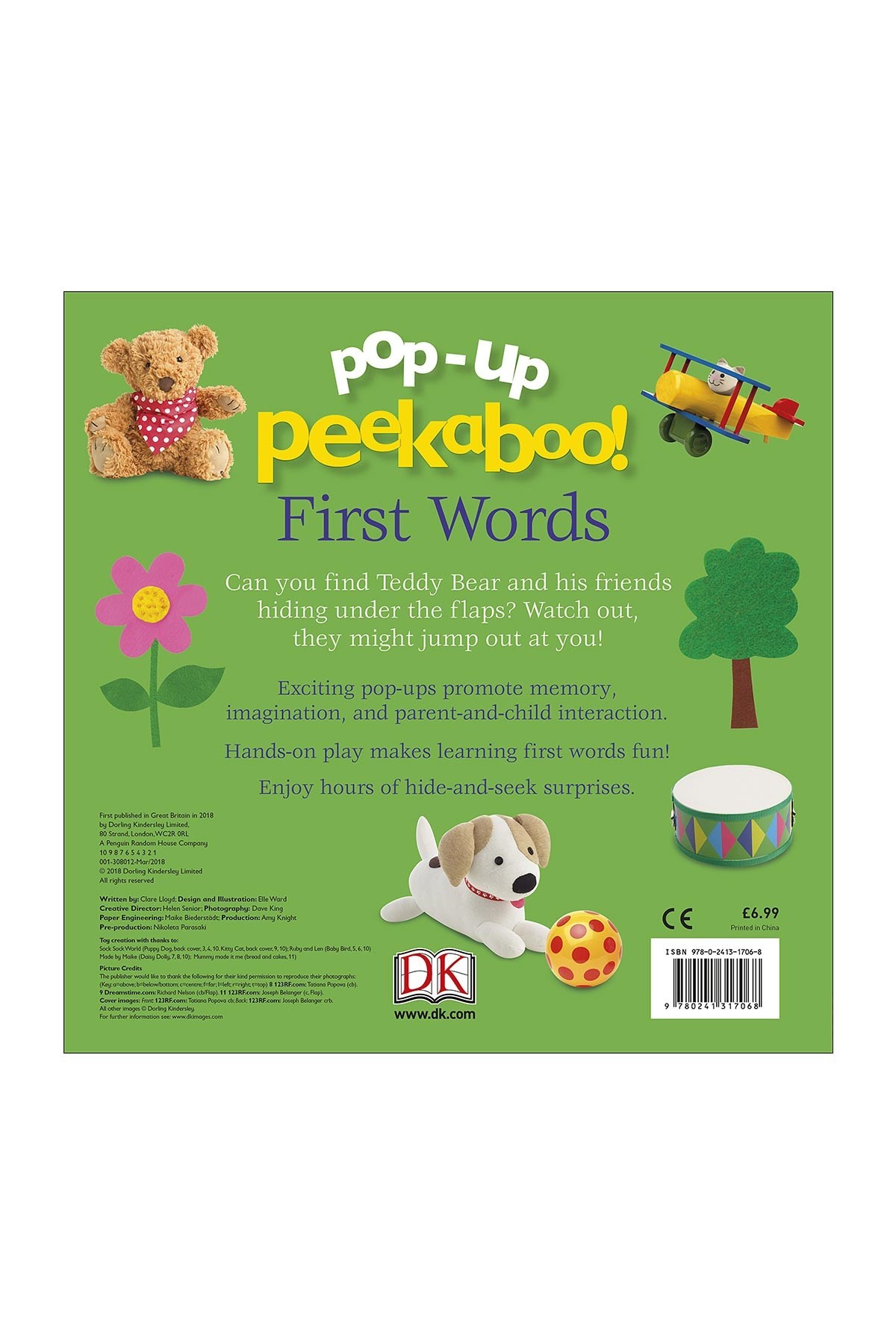 Dk Yayıncılık Pop-Up Peekaboo First Words