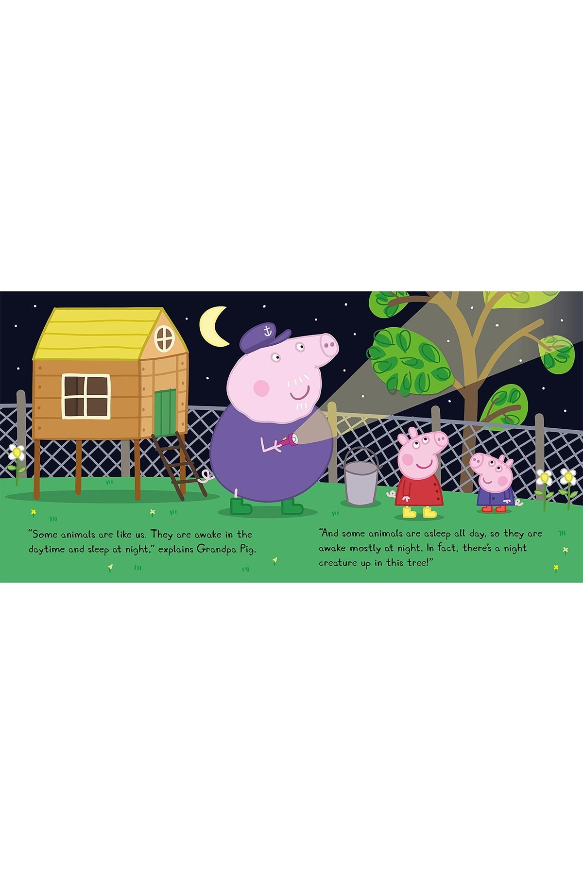 Peppa Pig: Night Creatures Lift the Flap Book