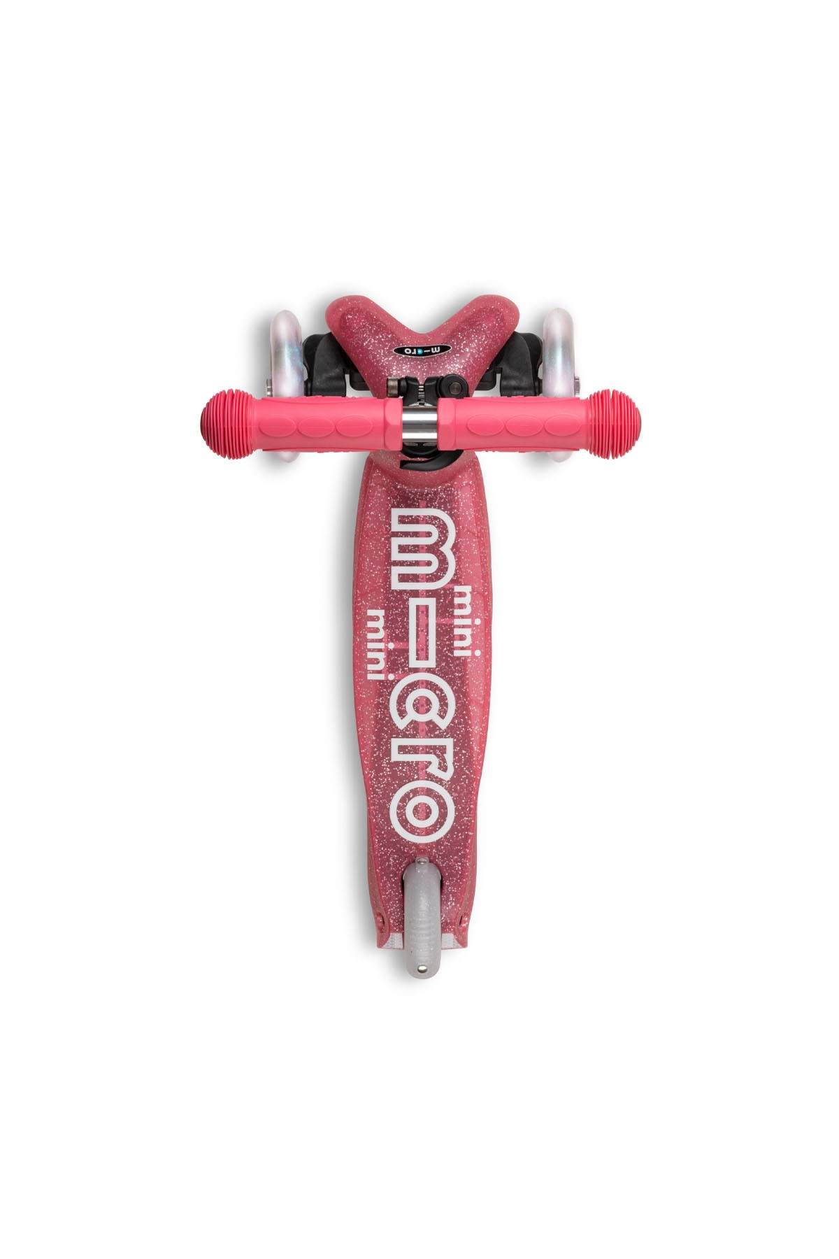 Micro Mini Micro 3 Tekerlekli Scooter Deluxe Fairy Glitter LED Pink