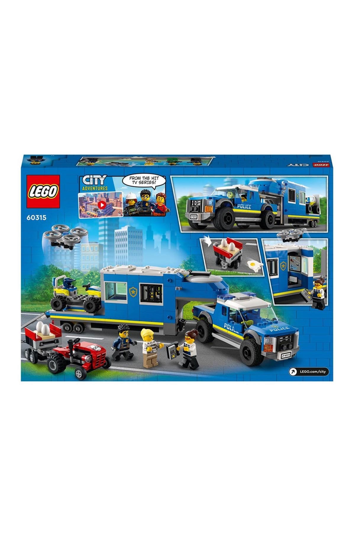 Lego City Polis Mobil Komuta Kamyonu