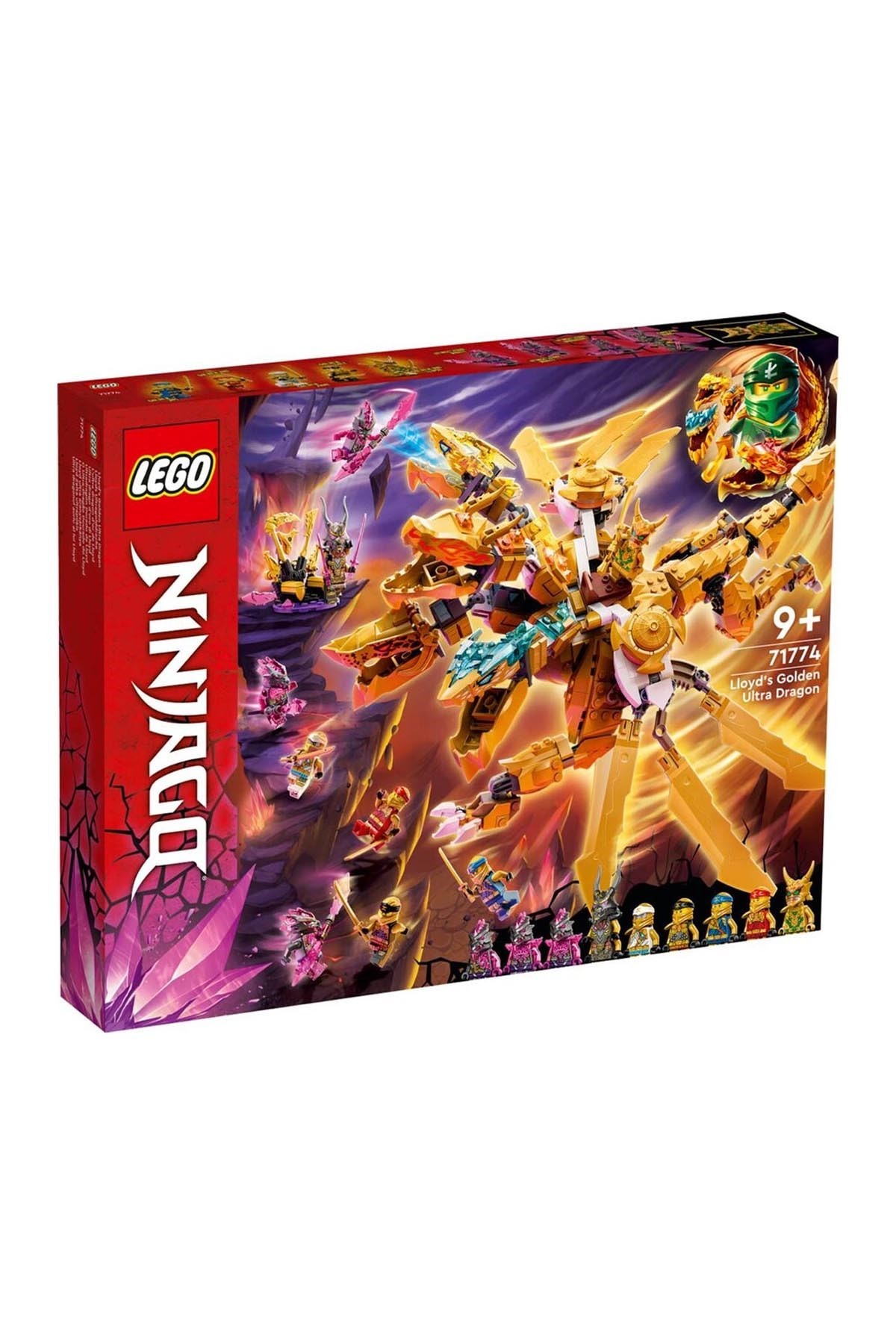 Lego Ninjago Lloyd'un Altın Ultra Ejderhası 71774