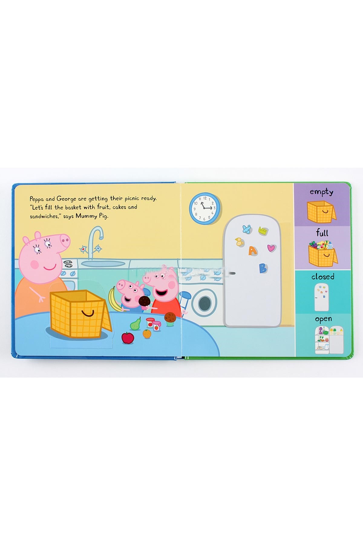 Peppa Pig: Up and Down Lift The Flap Book