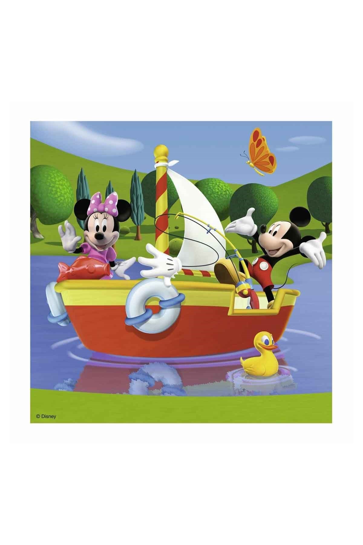 Ravensburger Wd Mickey Club Houser 3x49 Parça Puzzle 92475