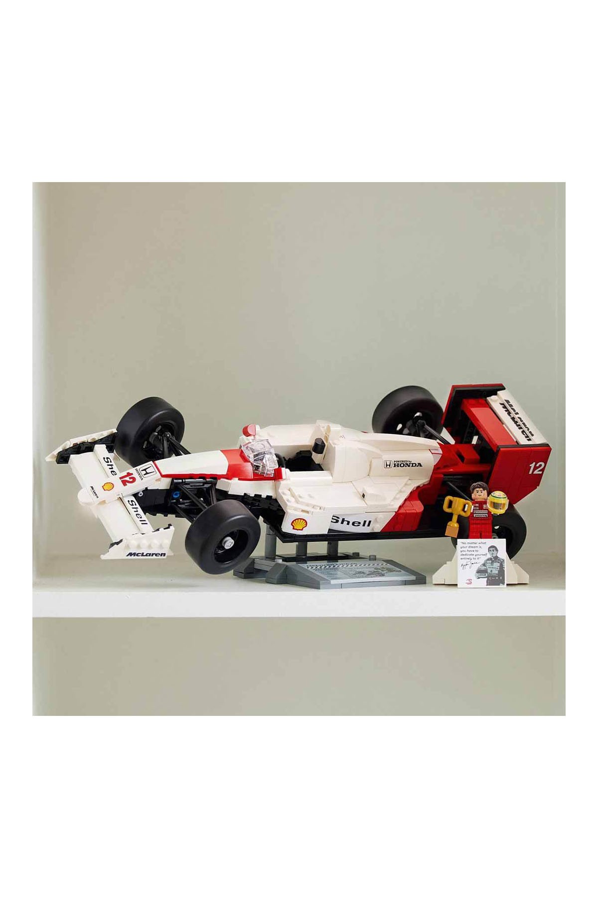 Lego Icons McLaren MP4/4 ve Ayrton Senna Seti 10330