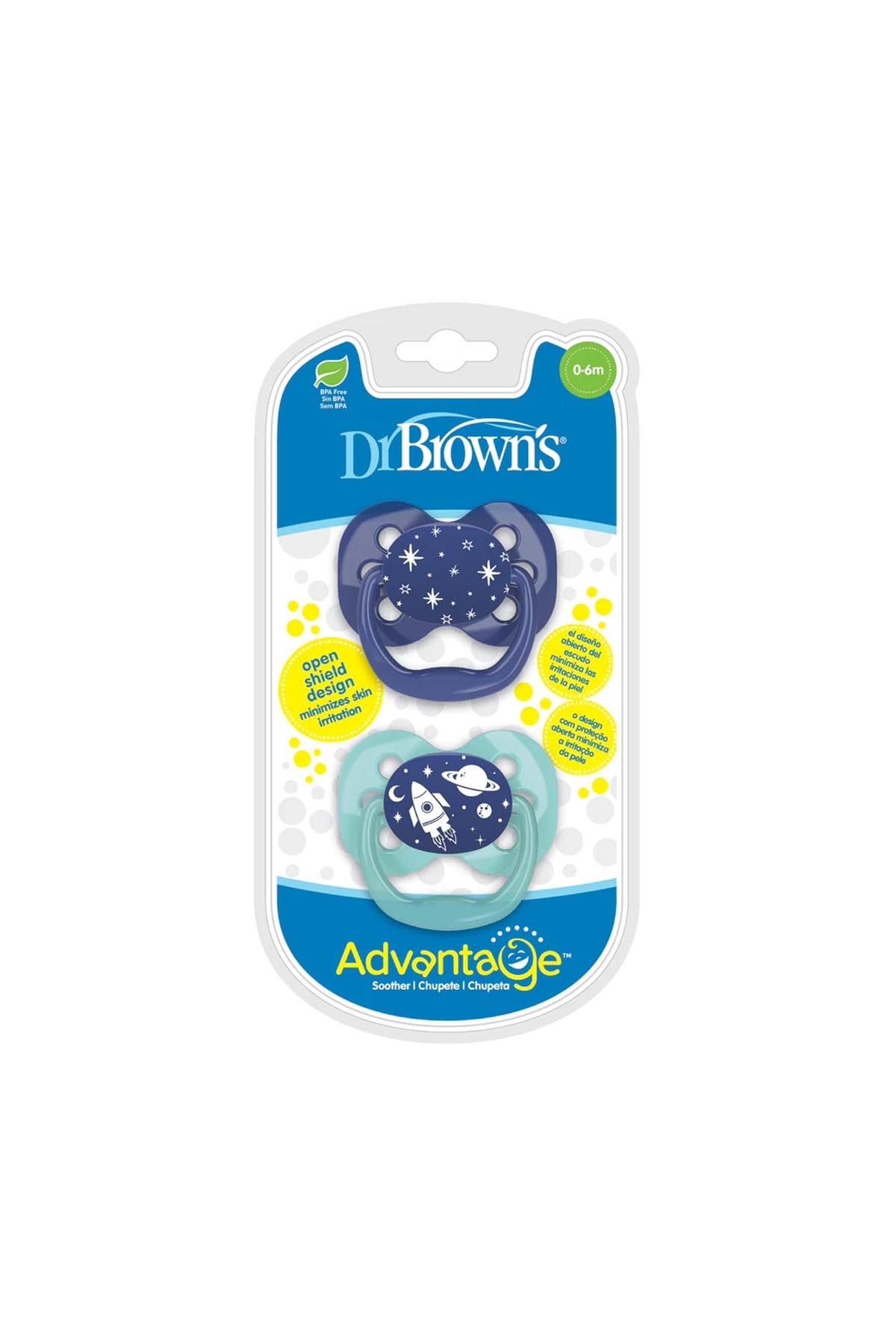Dr. Brown's Advantage Emzik 1. Evre Mavi İkili Paket