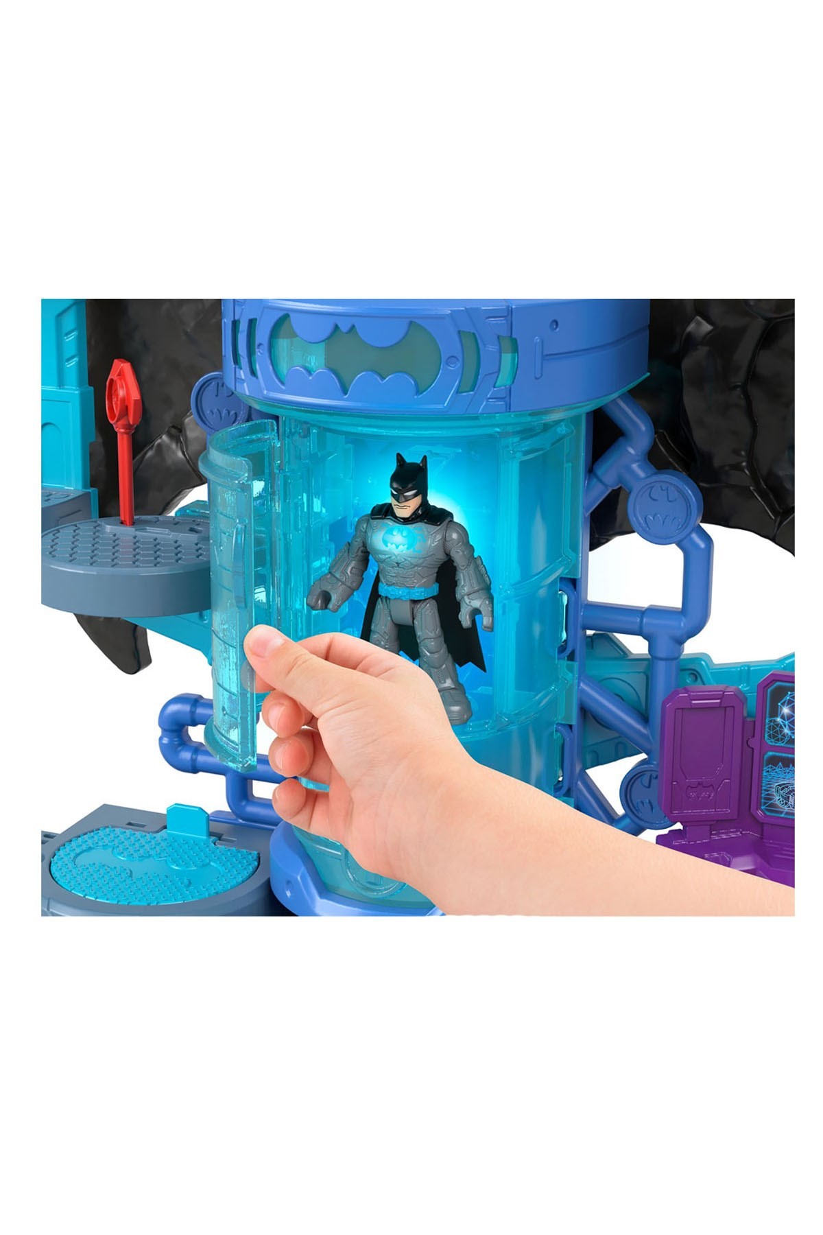 Imaginext Dc Süper Friends Bat-Tech Batcave Batman'in Mağarası