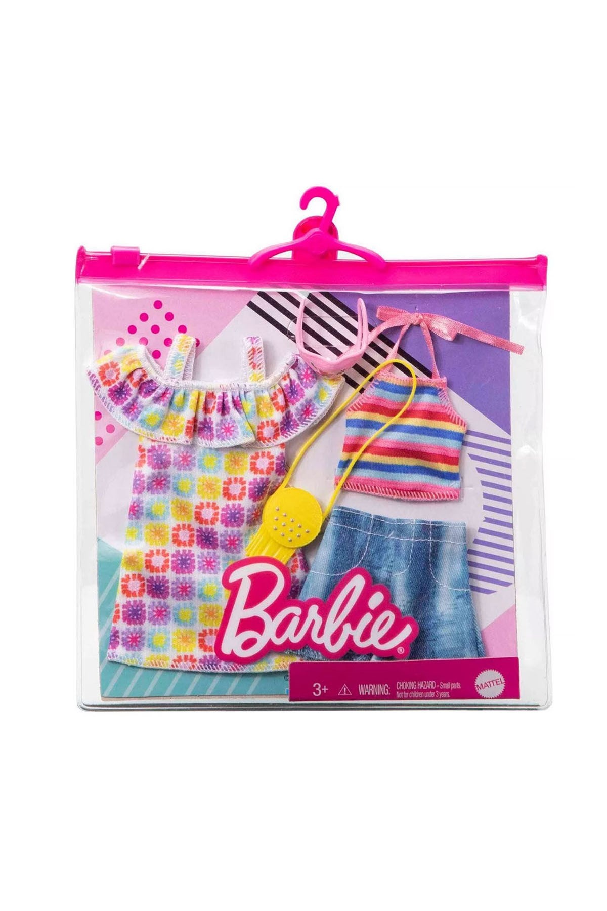 Barbie'nin Kıyafet Koleksiyonu 2'li Paketler GRC91