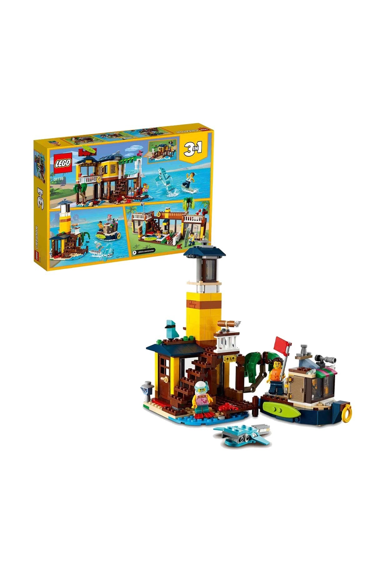 Lego Creator Sörfçü Plaj Evi 31118