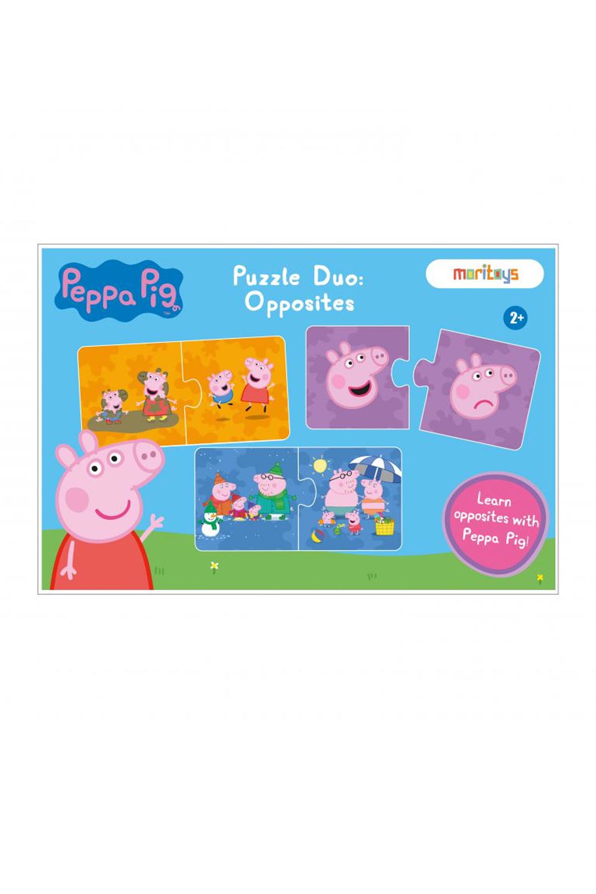 Moritoys Peppa Pig Puzzle Duo: Opposites