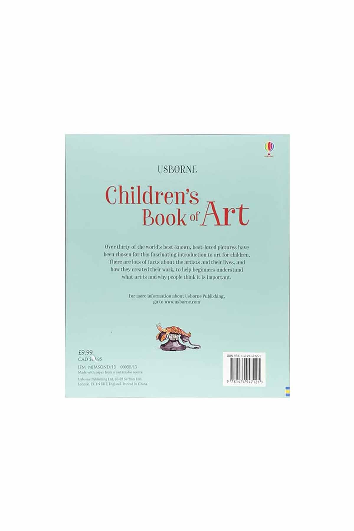 The Usborne Children's Book of Art