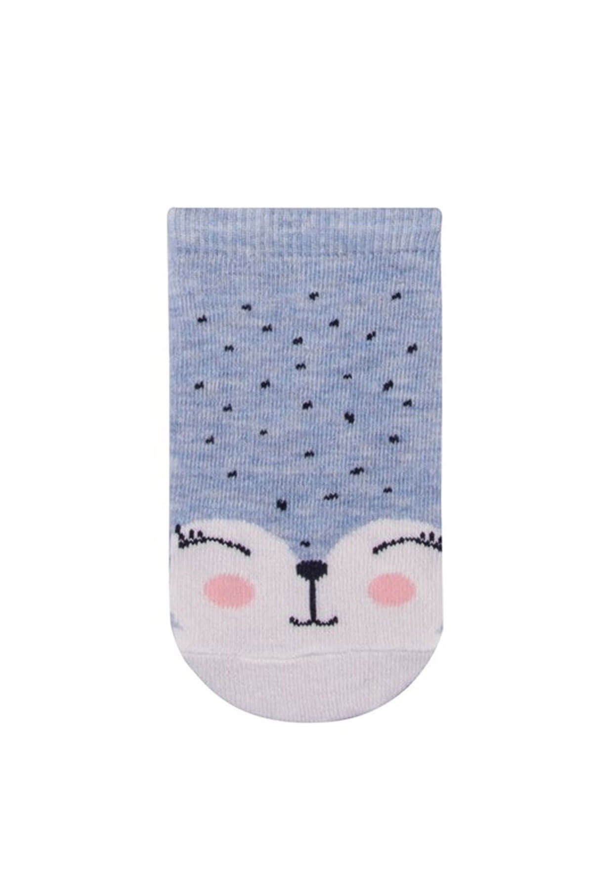Step Princess Fox Patik Soket Çorap Karışık Renkli