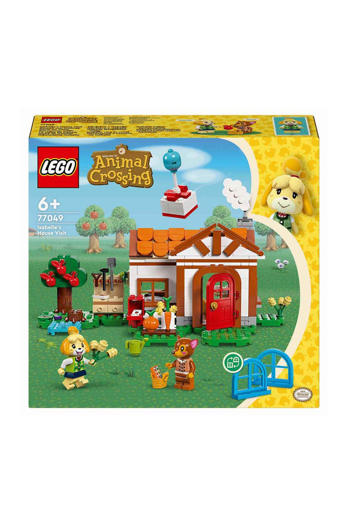 Lego Animal Crossing Isabelle Ev Ziyaretinde 77049