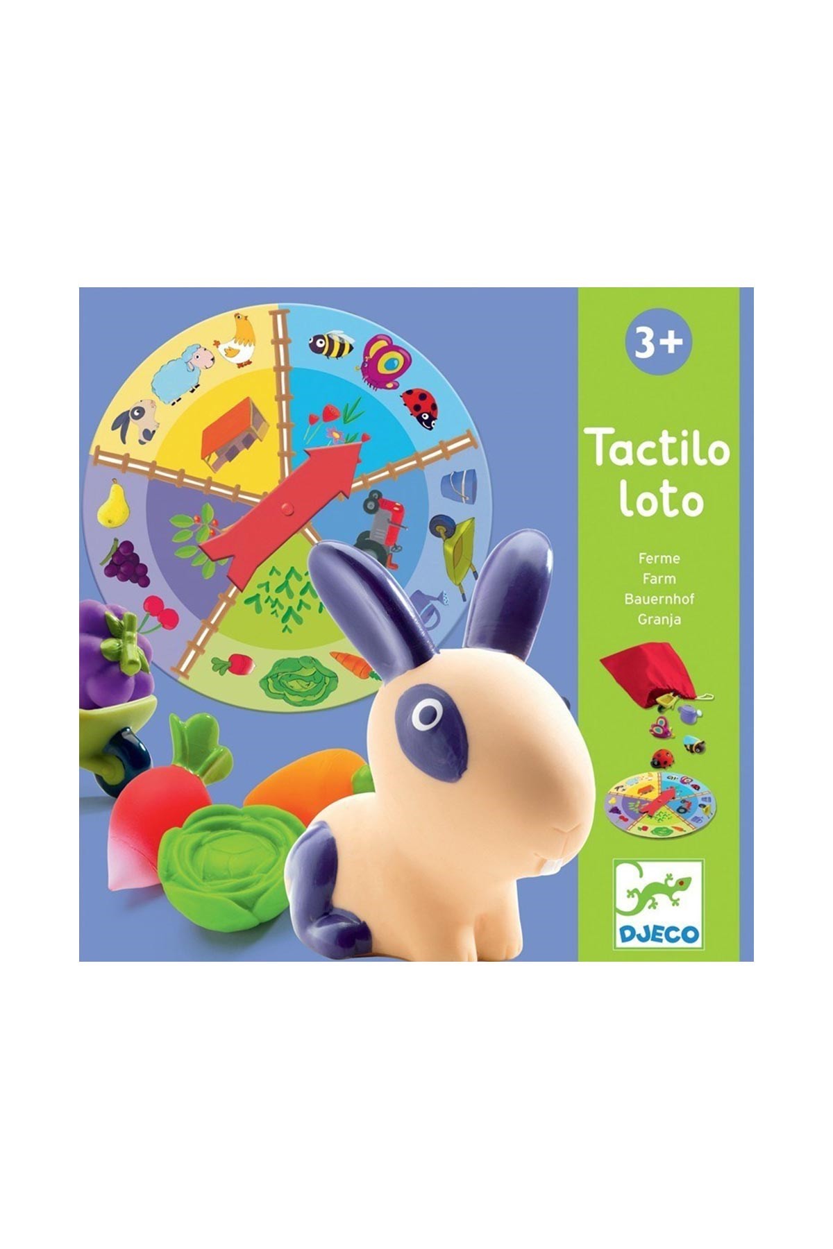 Djeco Tombala Oyunları / Tactilo Lotto Farm