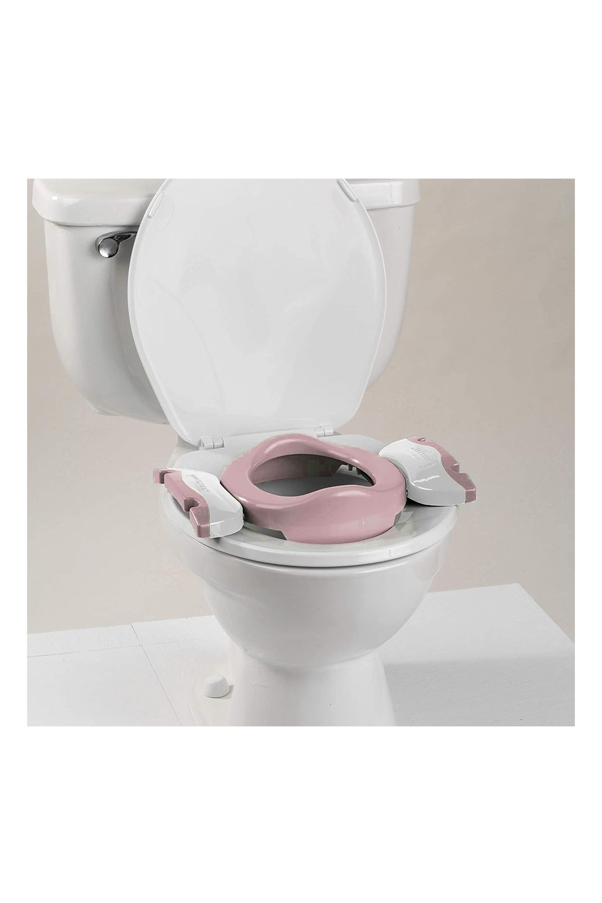 Potette Plus Portatif Lazımlık Eğitici Oturak Tuvalet Adaptörü Pembe