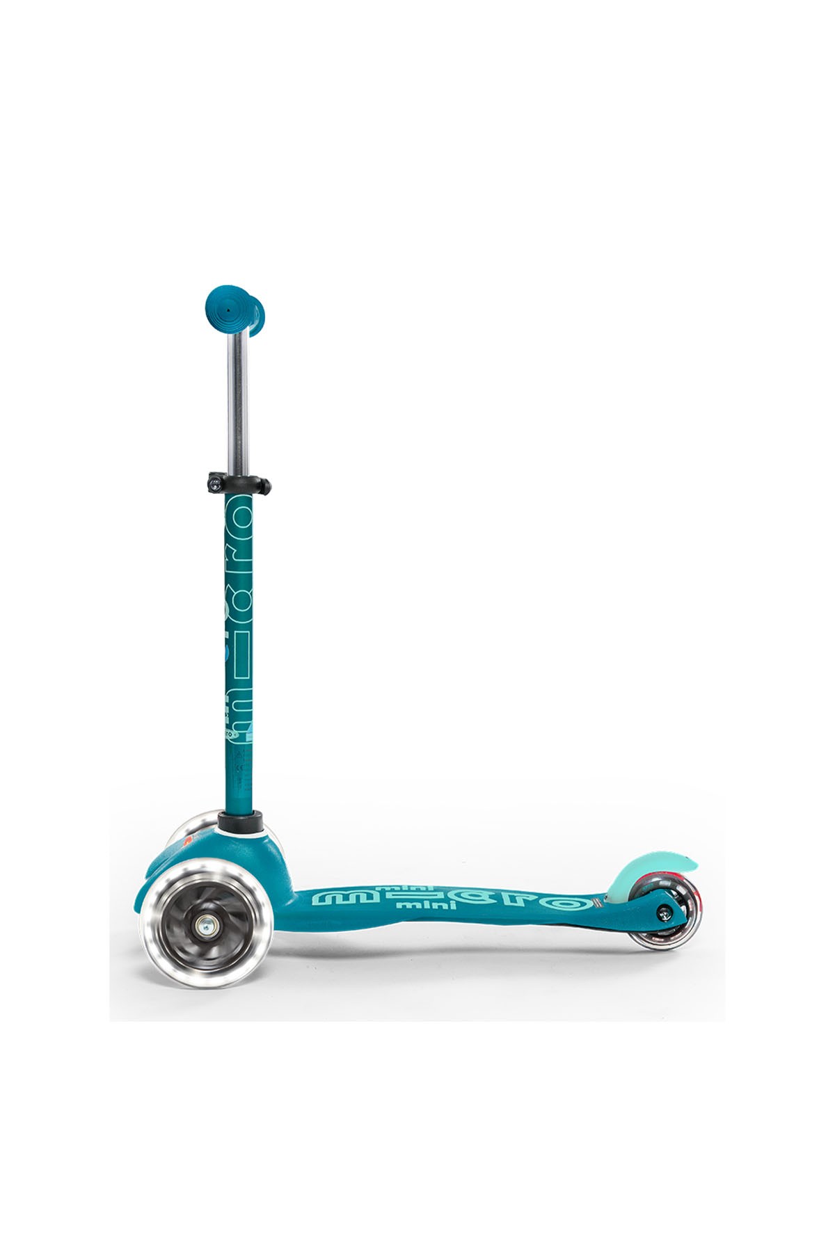 Micro Mini Deluxe LED 3 Tekerlekli Scooter Aqua